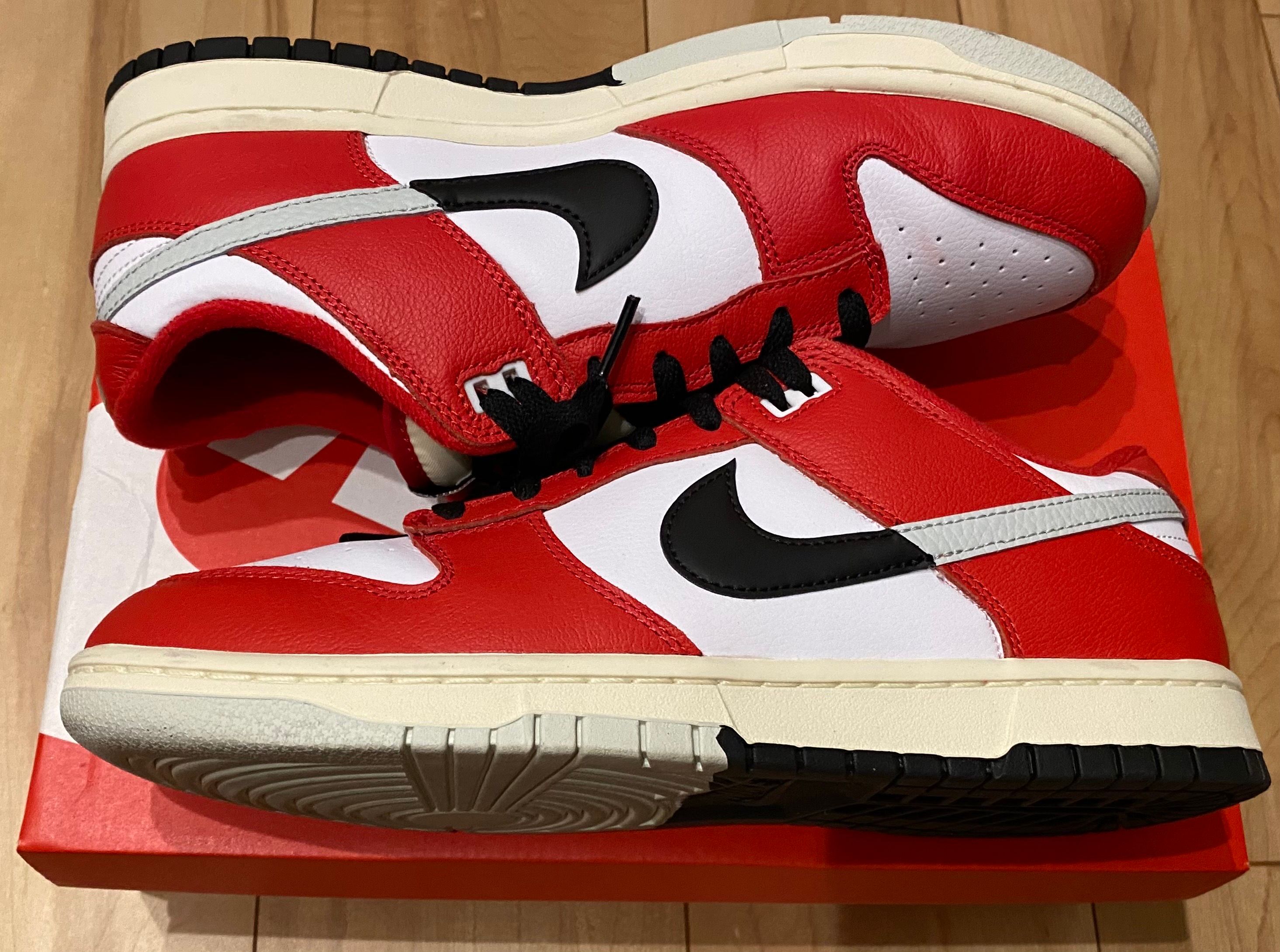 Nike Dunk Low Retro PRM "Chicago Split"