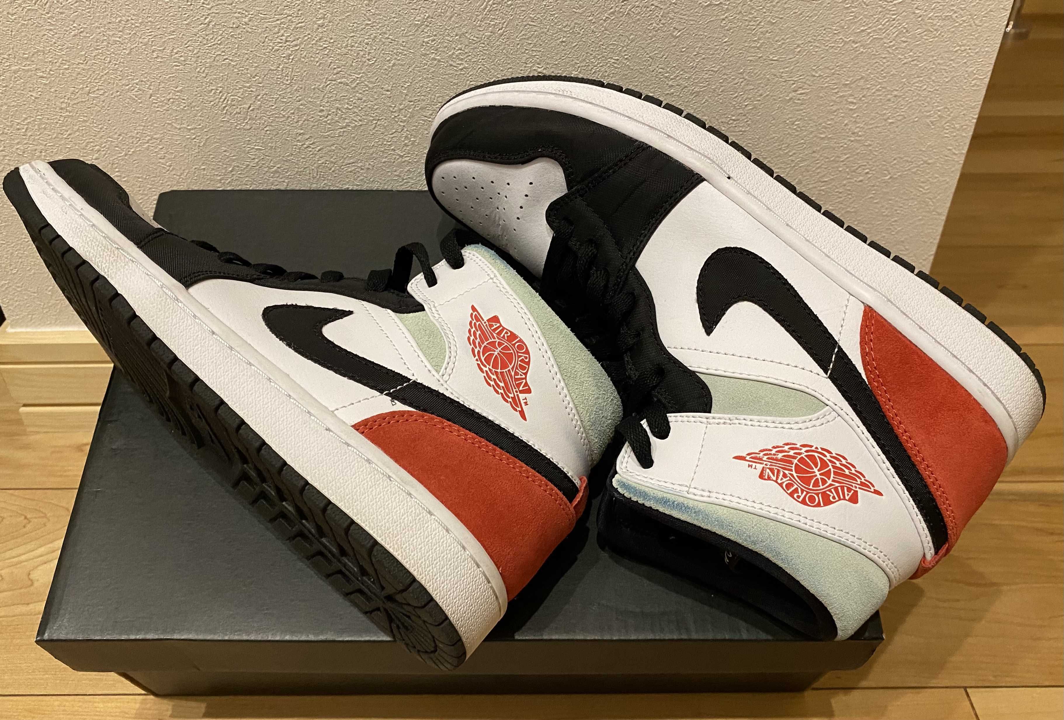 Nike Air Jordan 1 Mid SE "Black/Red/White"