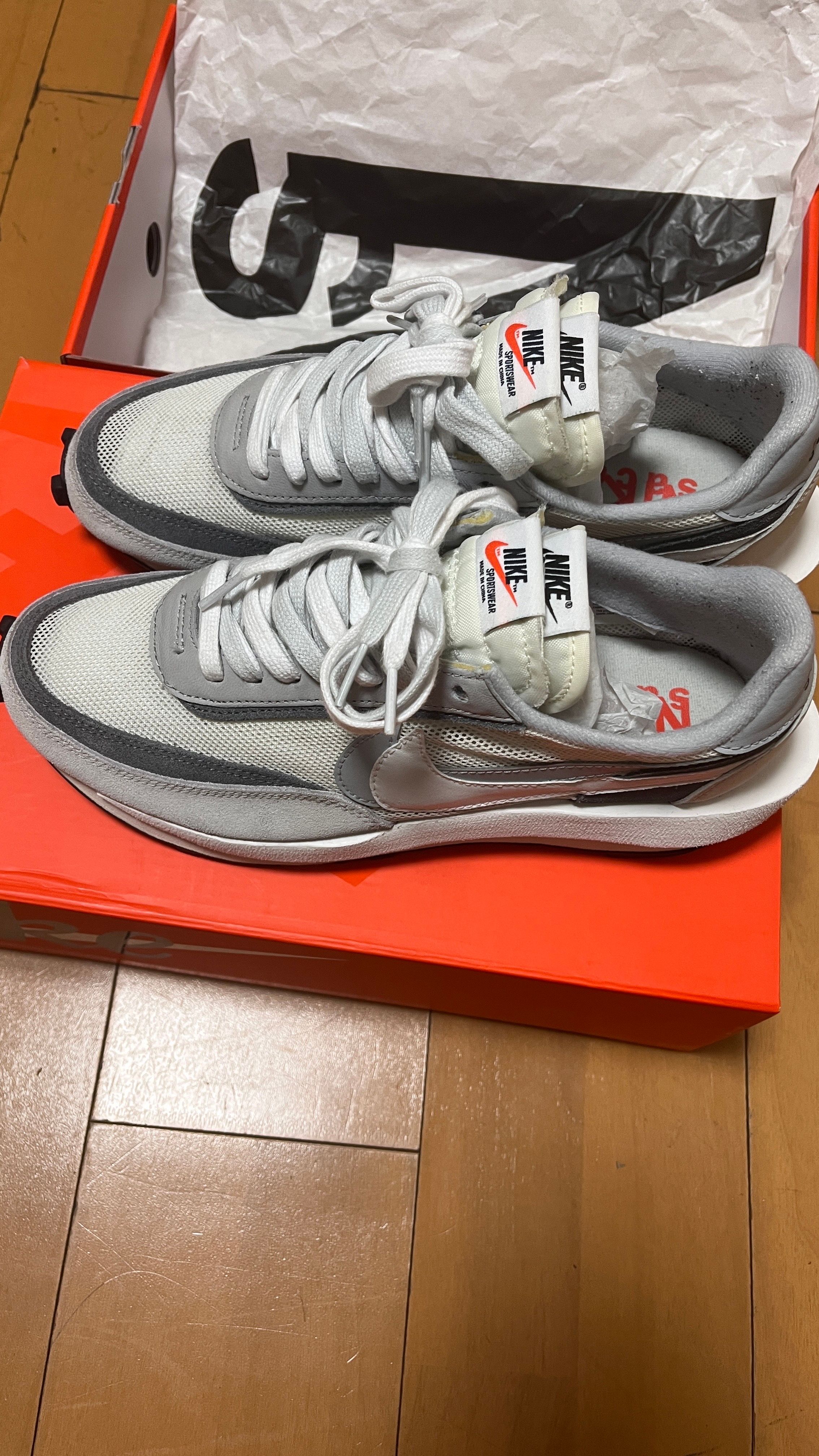 sacai × Nike LD Waffle "White"