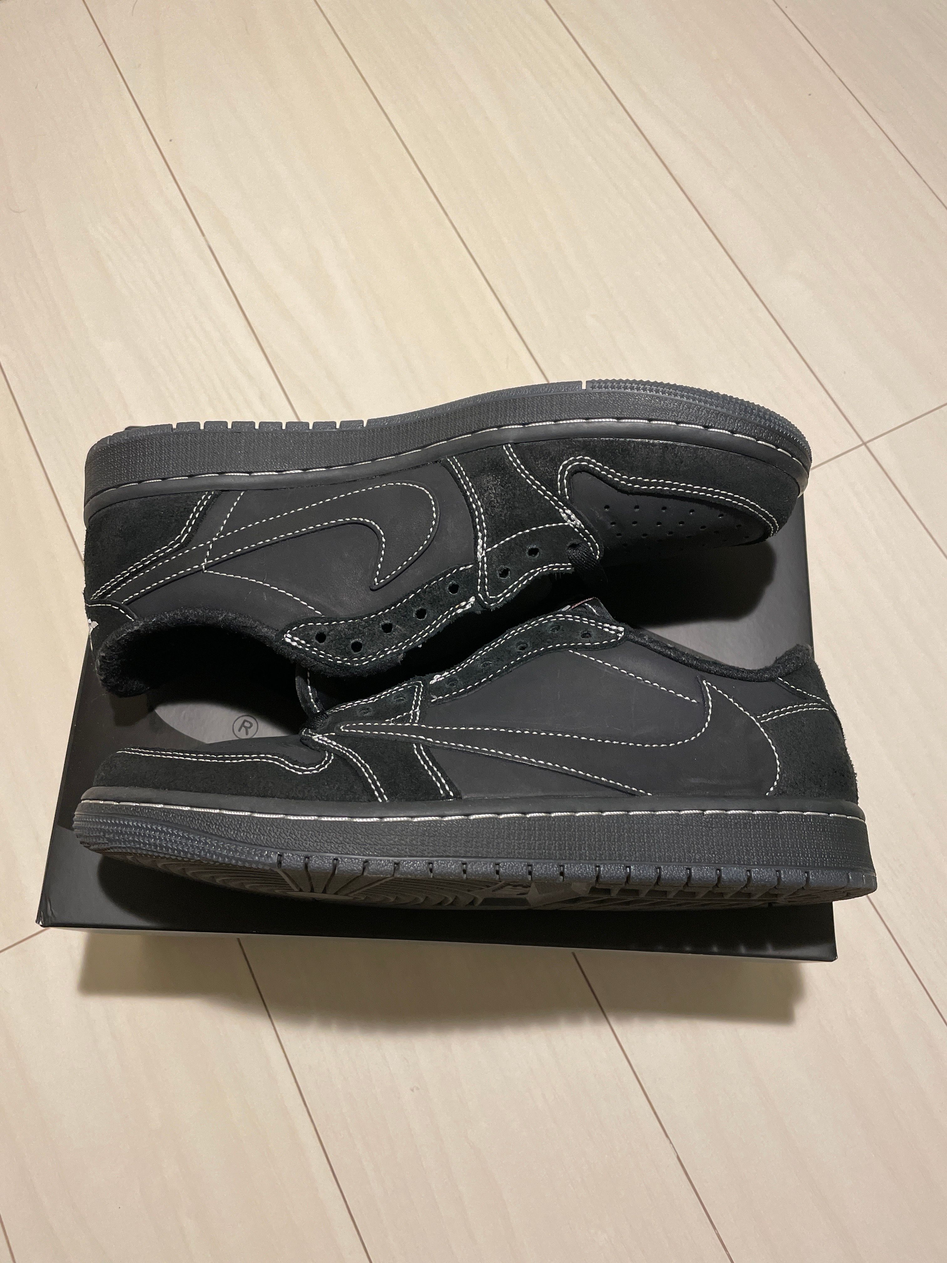 Travis Scott × Nike Air Jordan 1 Low OG SP "Black Phantom"