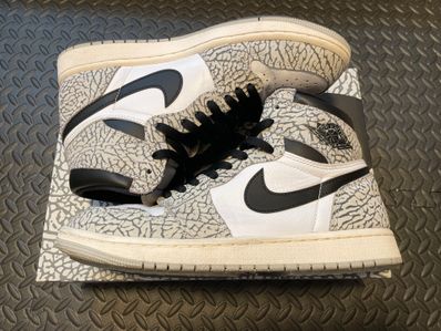 Nike Air Jordan 1 High OG "White Cement/Safari"