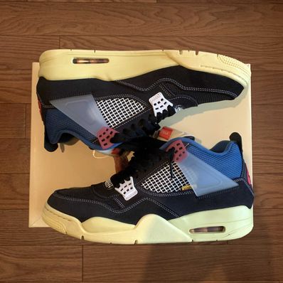 UNION × Nike Air Jordan 4 "Off Noir"