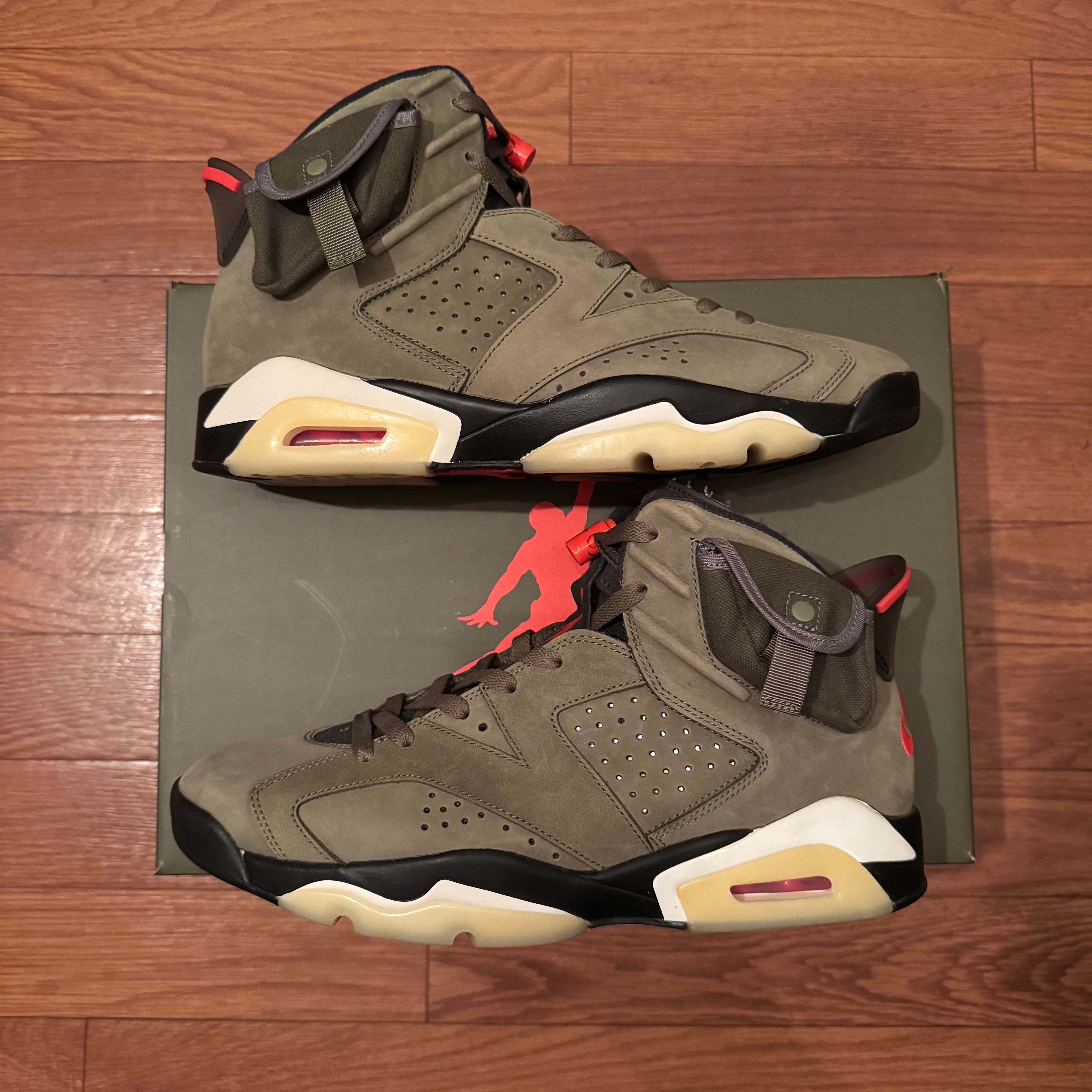 Travis Scott × Nike Air Jordan 6 Retro "Medium Olive"