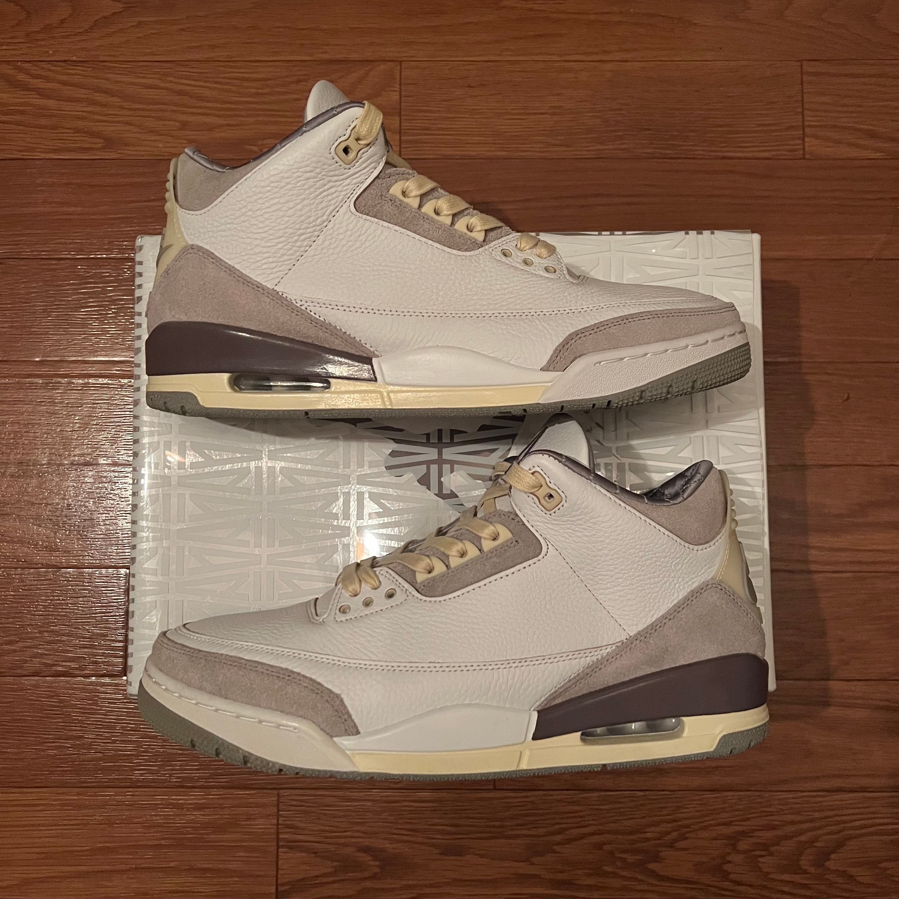 A Ma Maniere × Nike Women's Air Jordan 3 Retro SP "White/Medium Grey Violet Ore"
