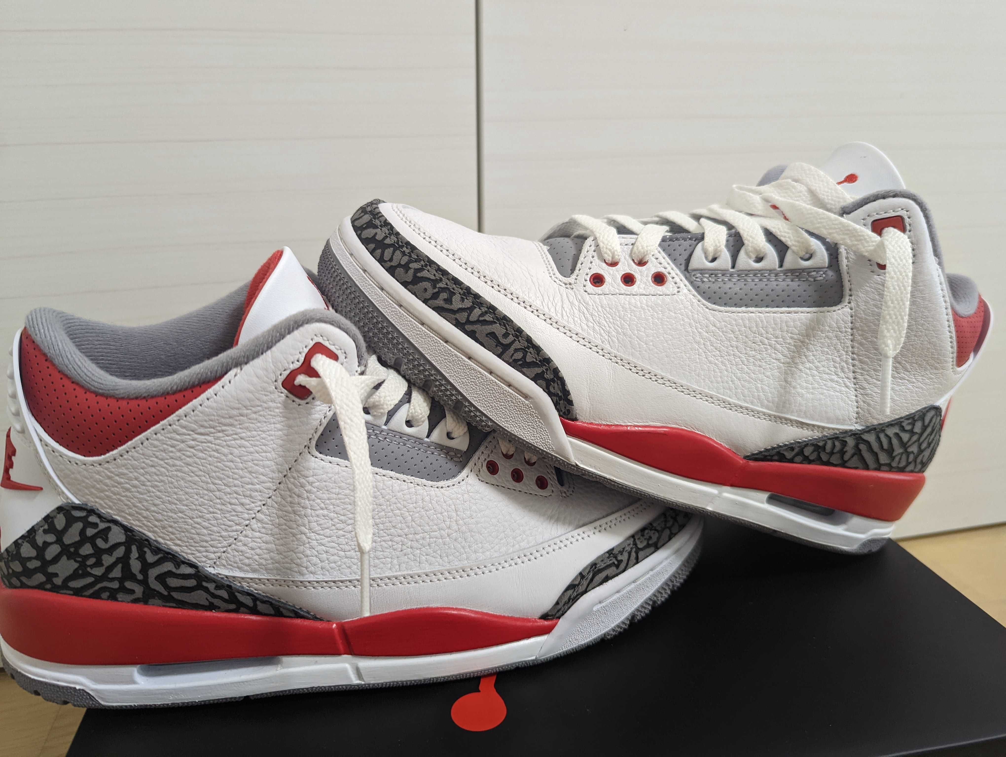 Nike Air Jordan 3 Retro OG "Fire Red" (2022)
