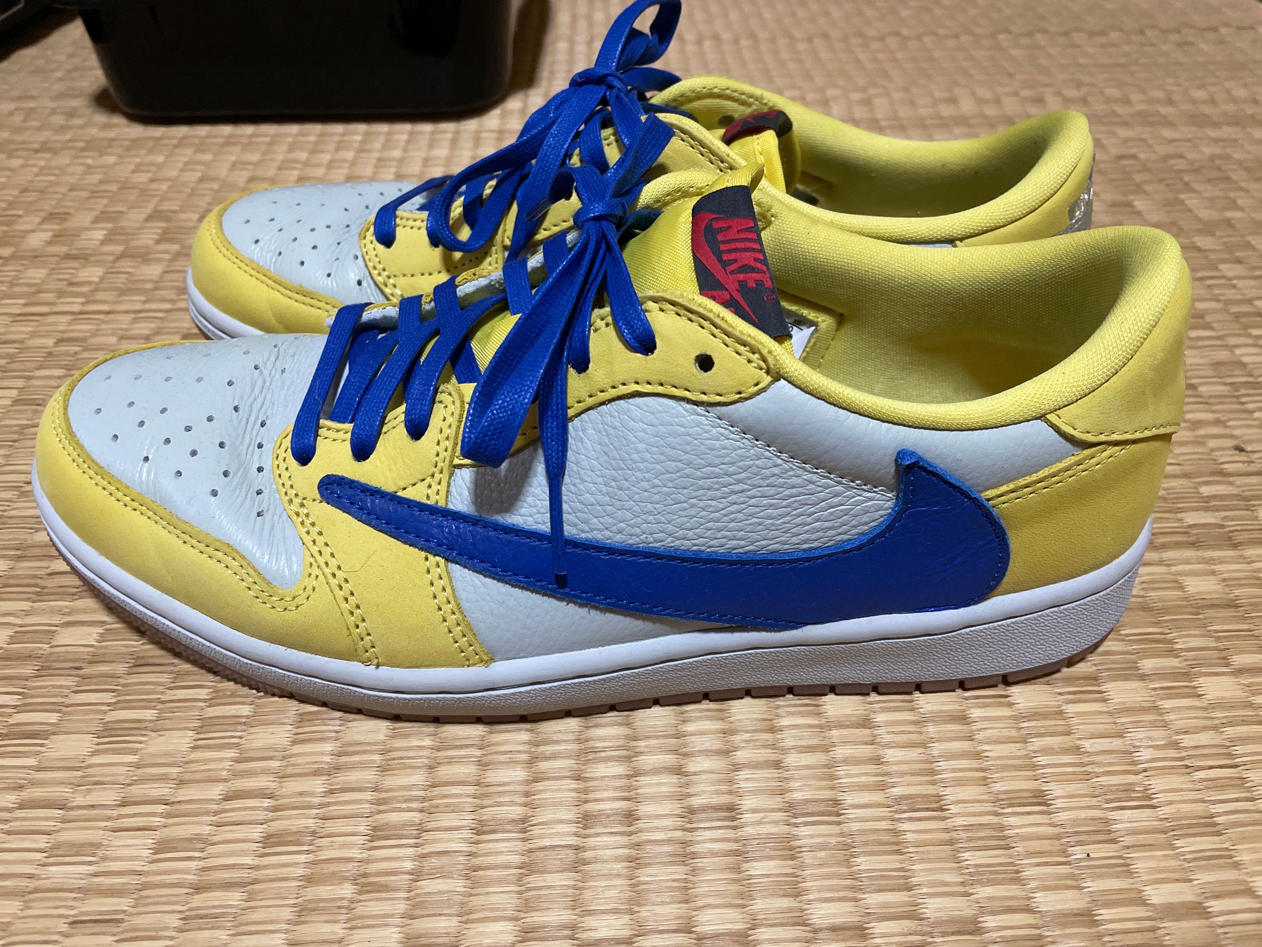 Travis Scott × Nike Women's Air Jordan 1 Retro Low OG "Canary"