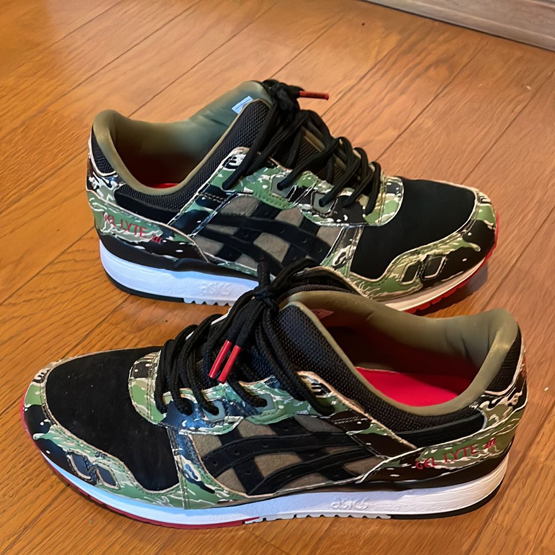 atmos × Asics Gel-Lyte 3 "Green Camo"