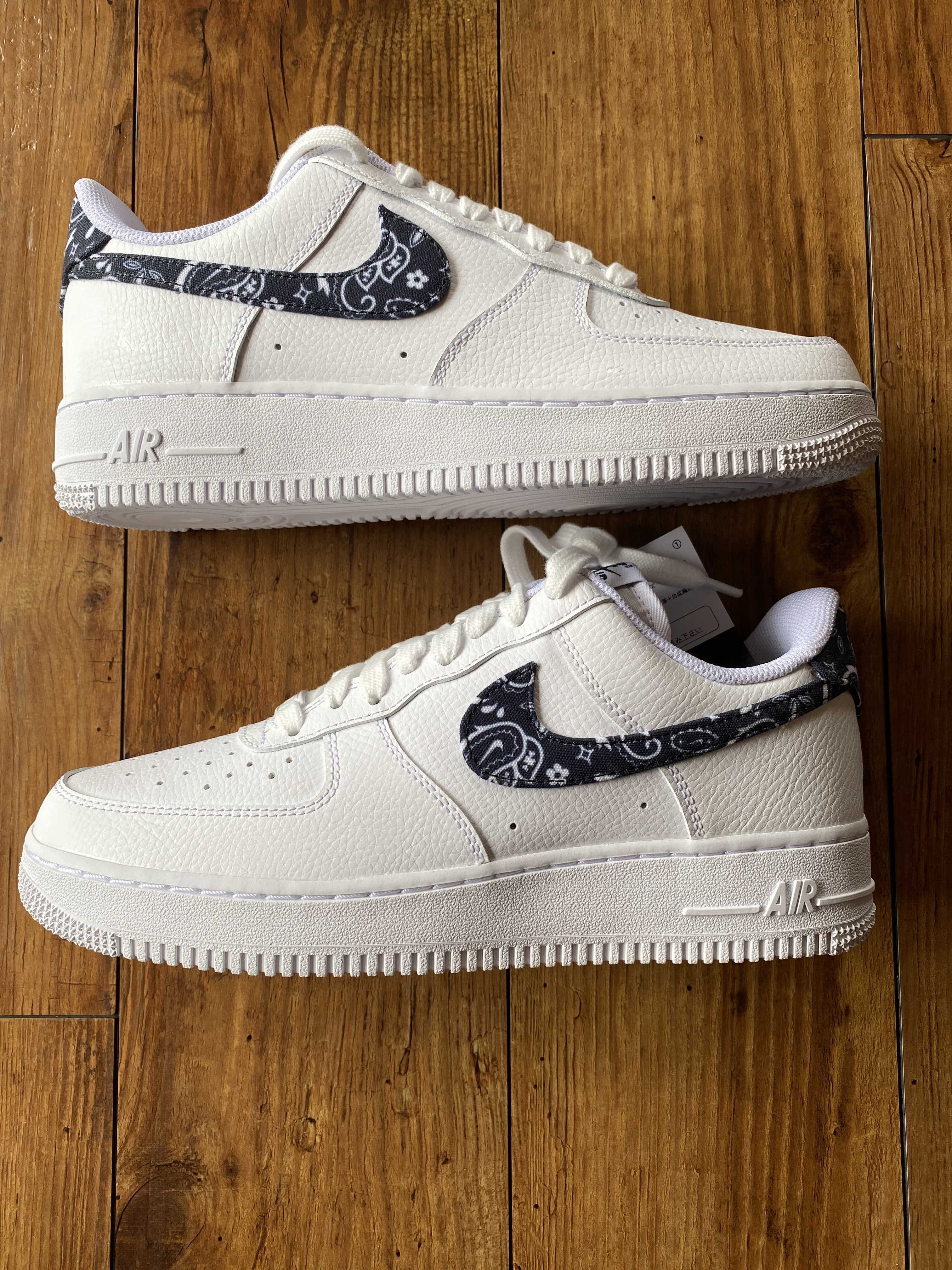 Nike Women's Air Force 1 Low '07 Essential "Black Paisley"