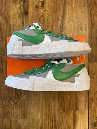 sacai × Nike Blazer Low "Classic Green"