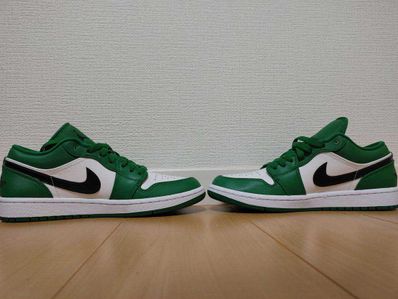 NIKE AIR JORDAN 1 LOW "PINE GREEN/WHITE"