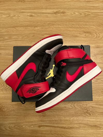 Nike Air Jordan 1 High Flyease "Black/Gym Red"