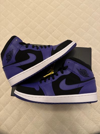 Nike Air Jordan 1 Mid "Black Dark Concord"