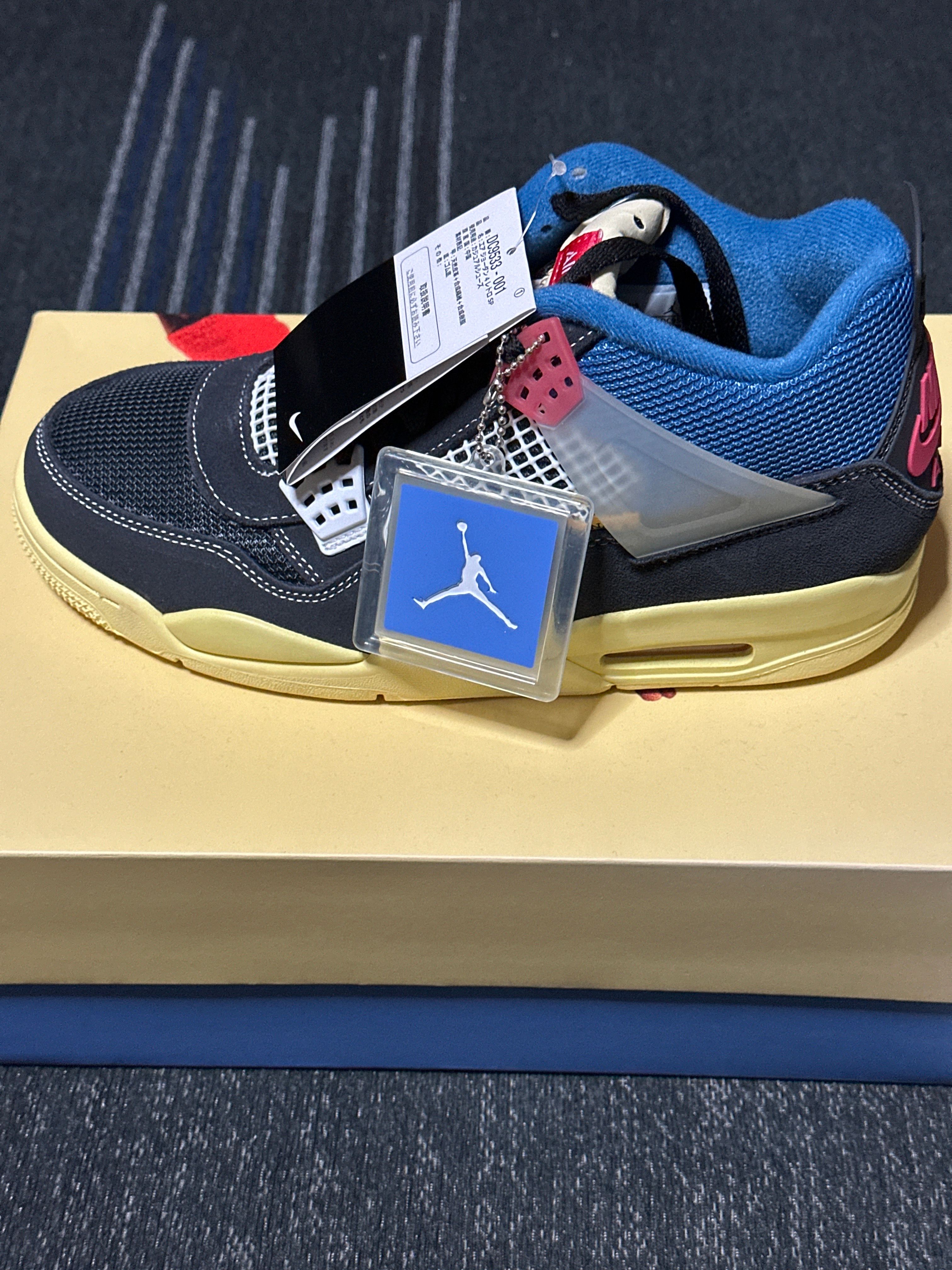 UNION × NIKE AIR JORDAN 4 "OFF NOIR"