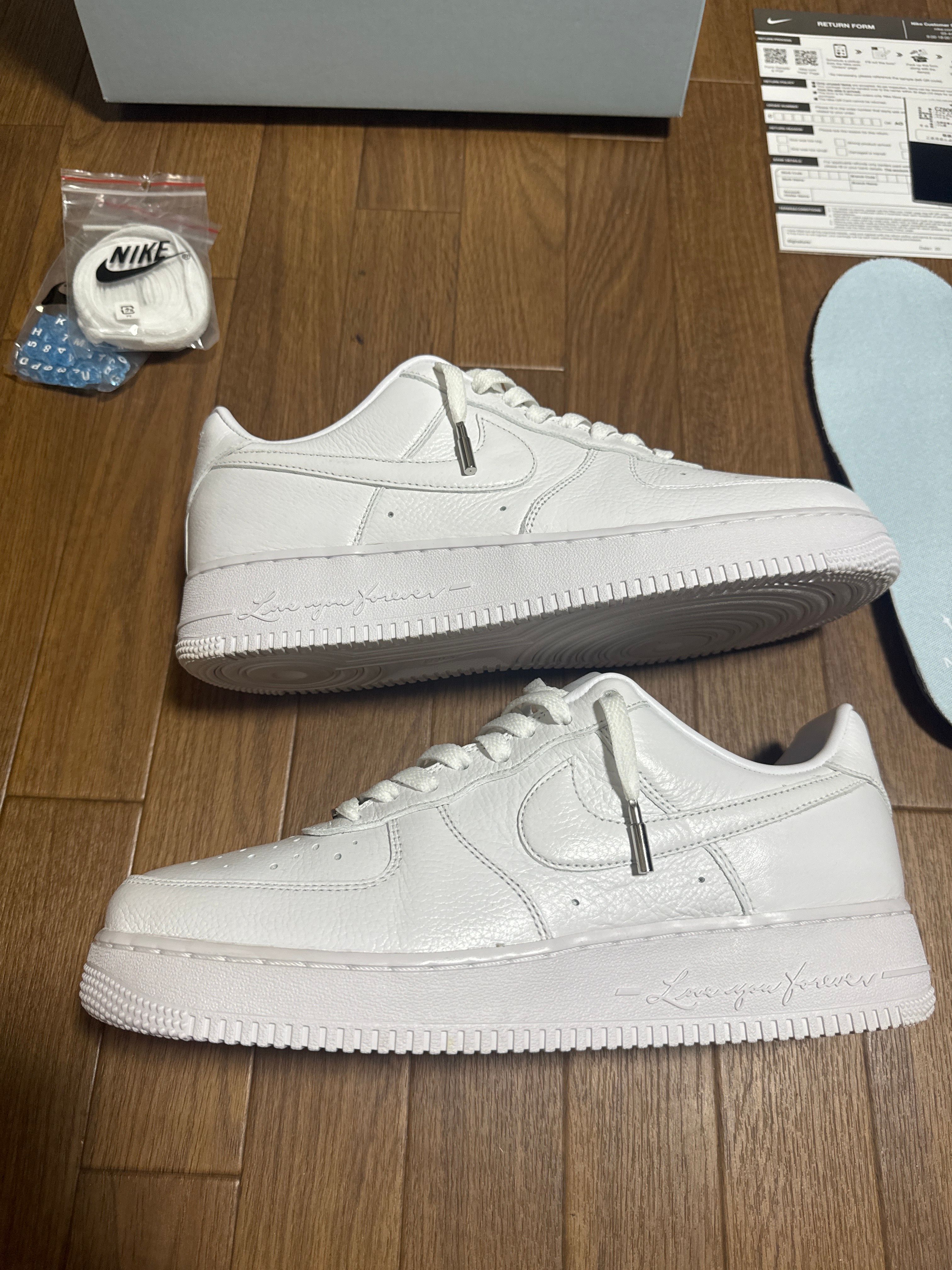 Drake NOCTA × Nike Air Force 1 Low "Love You Forver/White"