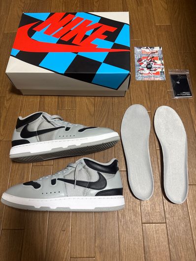 Travis Scott Cactus Jack × Nike Attack (Mac Attack) "Light Smoke Grey"