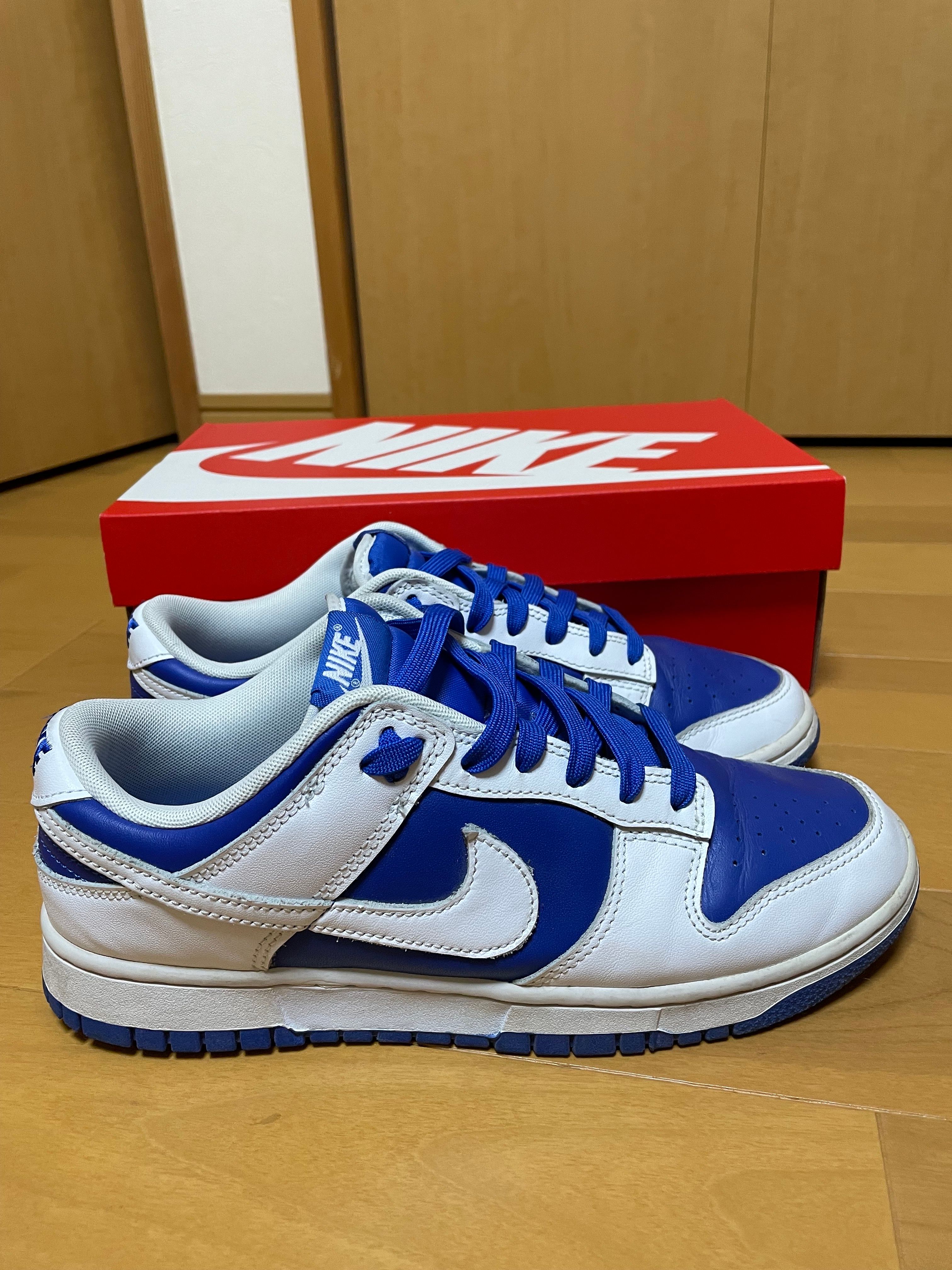 Nike Dunk Low Retro "Racer Blue and White"