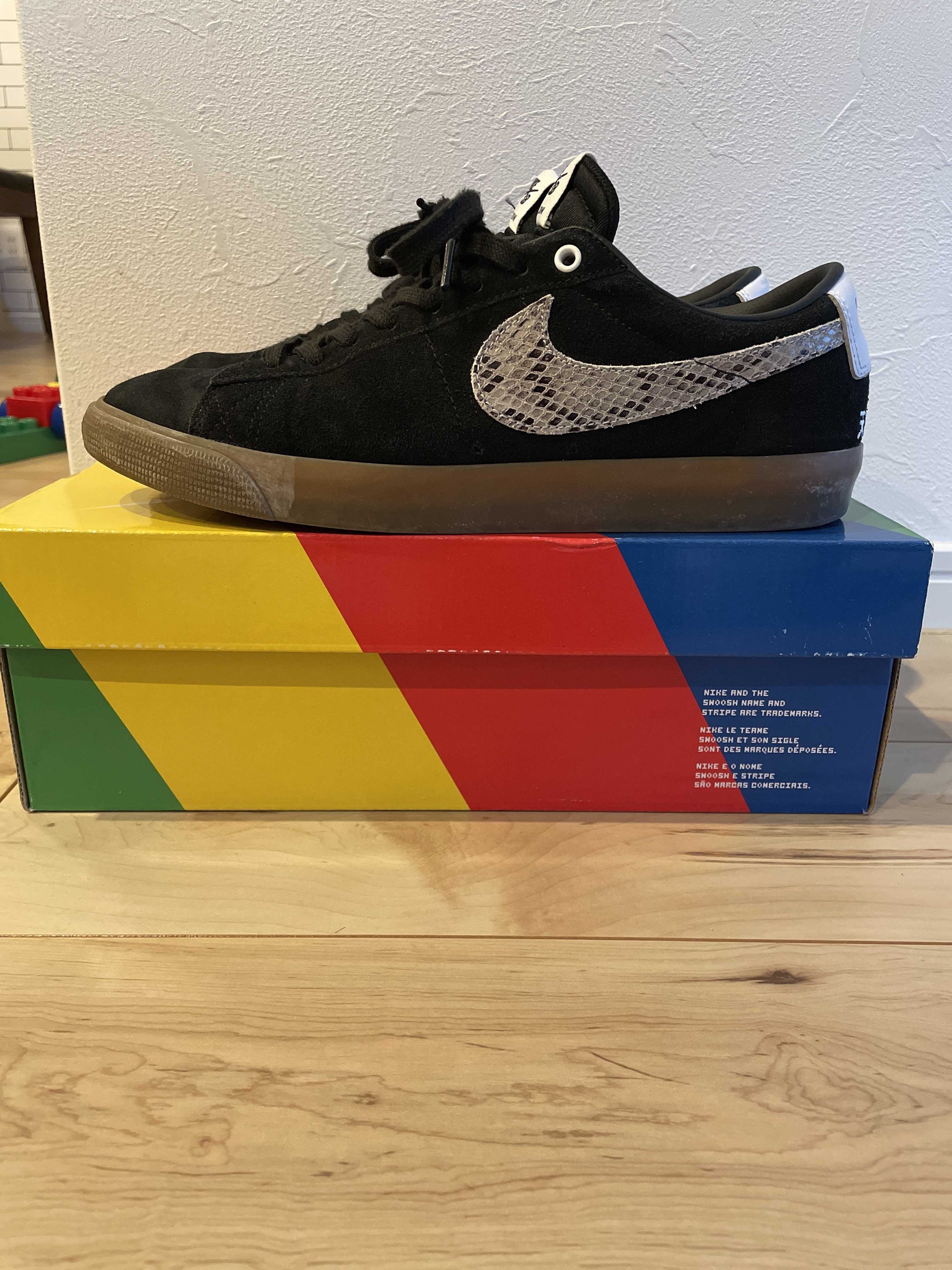 Wacko Maria × Nike SB Blazer Low "Black"