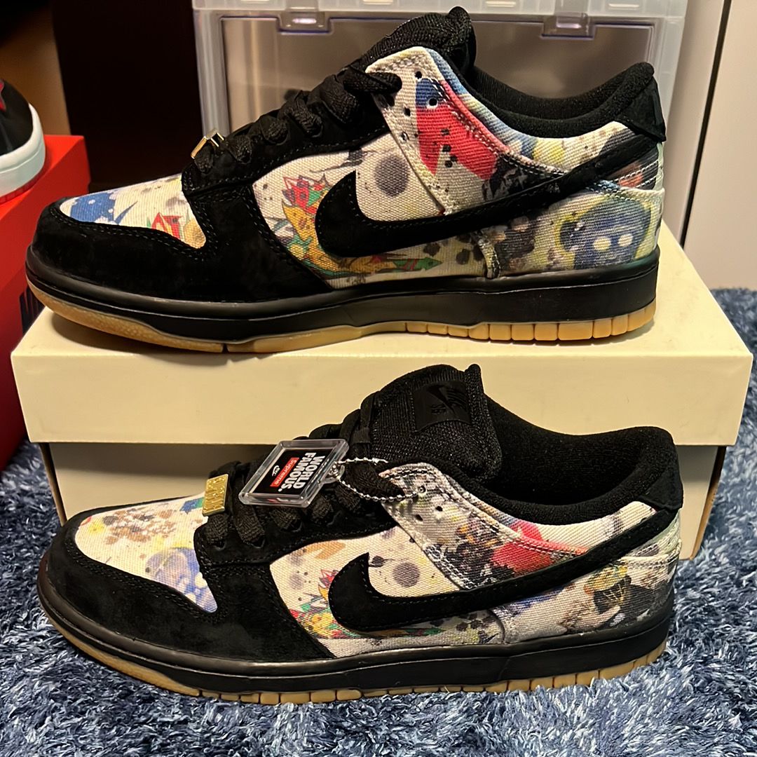 Supreme × Nike SB Dunk Low "Rammellzee"