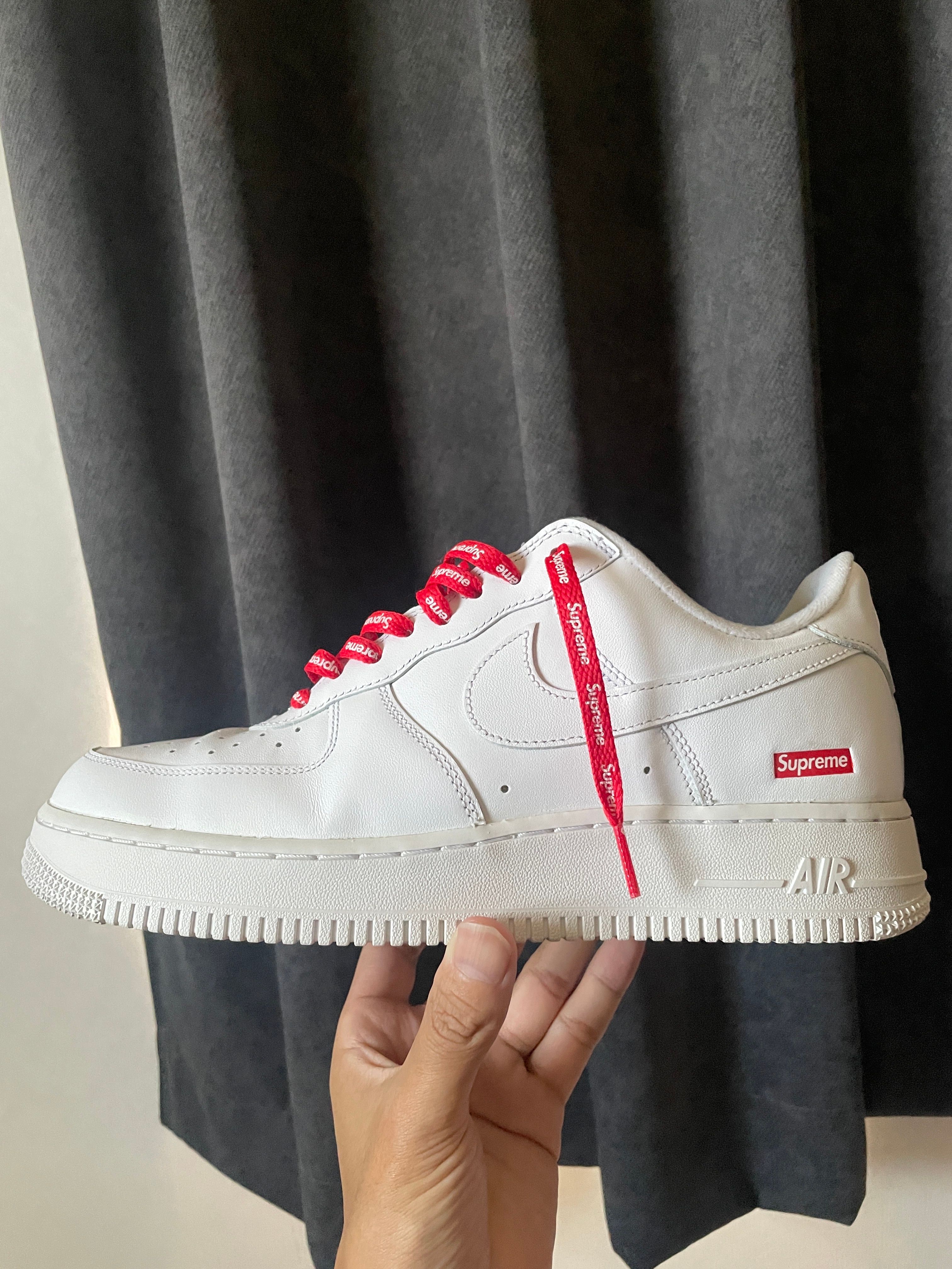 Supreme × Nike Air Force 1 Low "White"