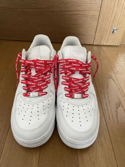 Supreme × Nike Air Force 1 Low "White"