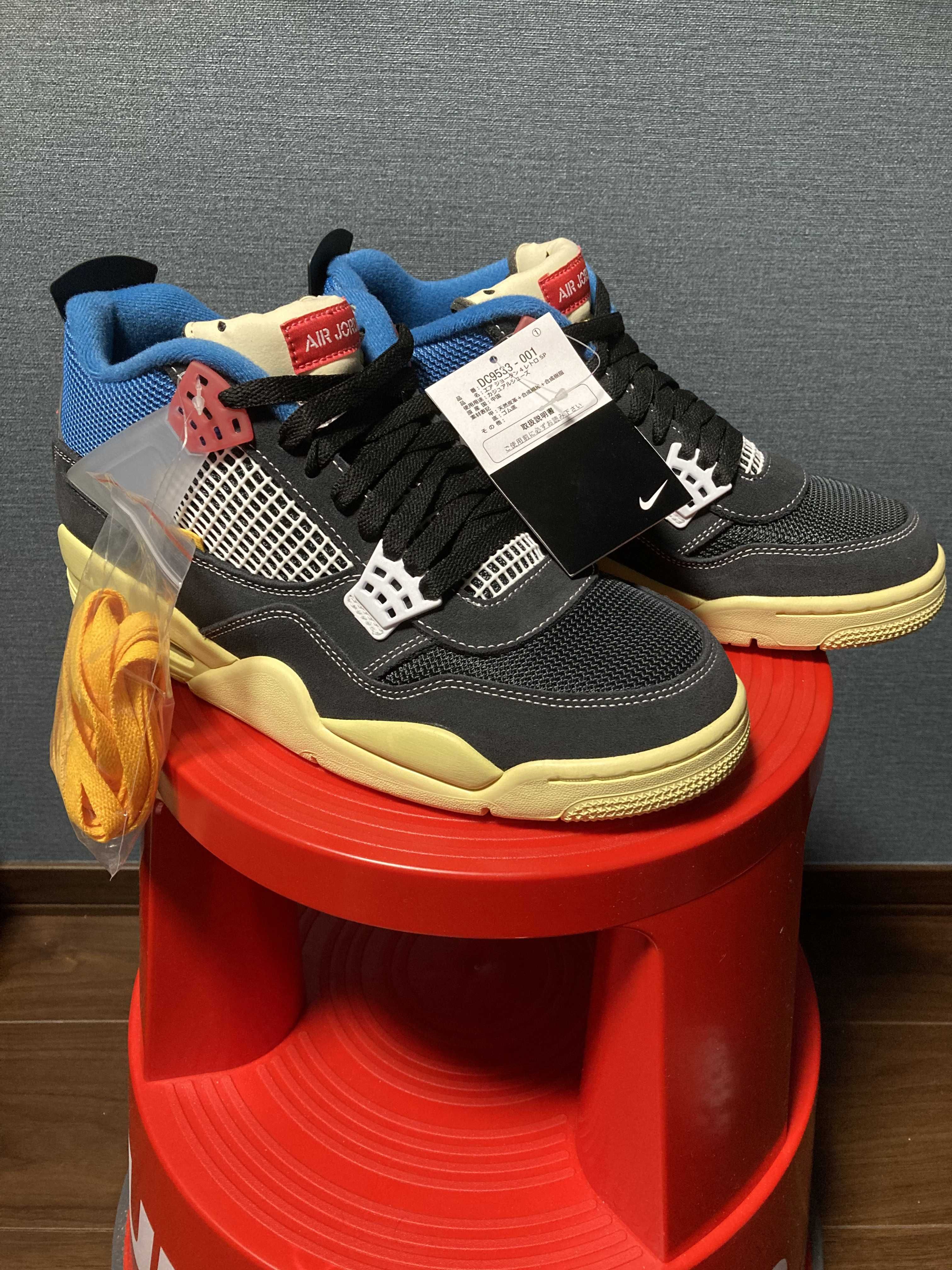 UNION × NIKE AIR JORDAN 4 "OFF NOIR"