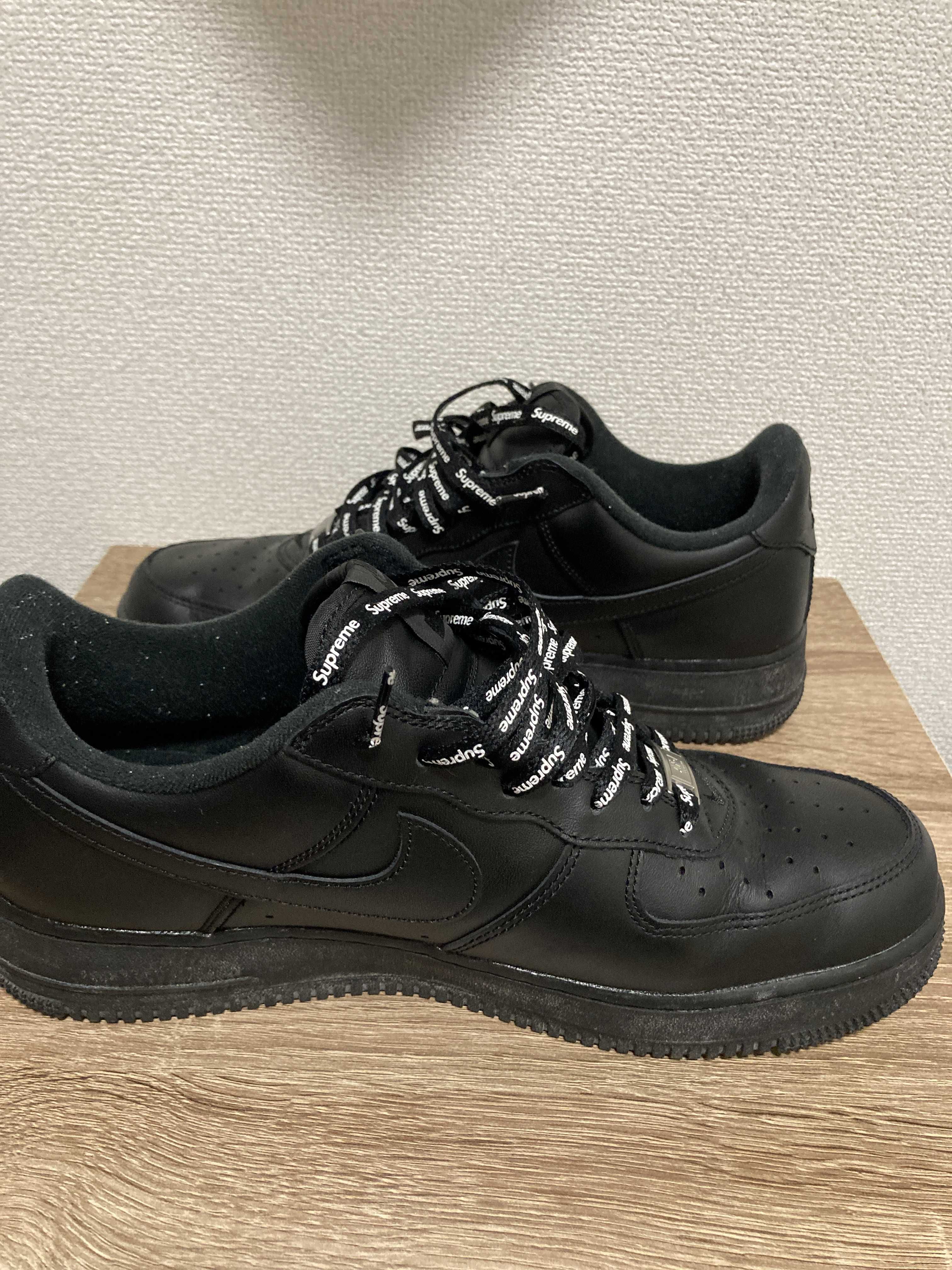 Supreme × Nike Air Force 1 Low "Black"