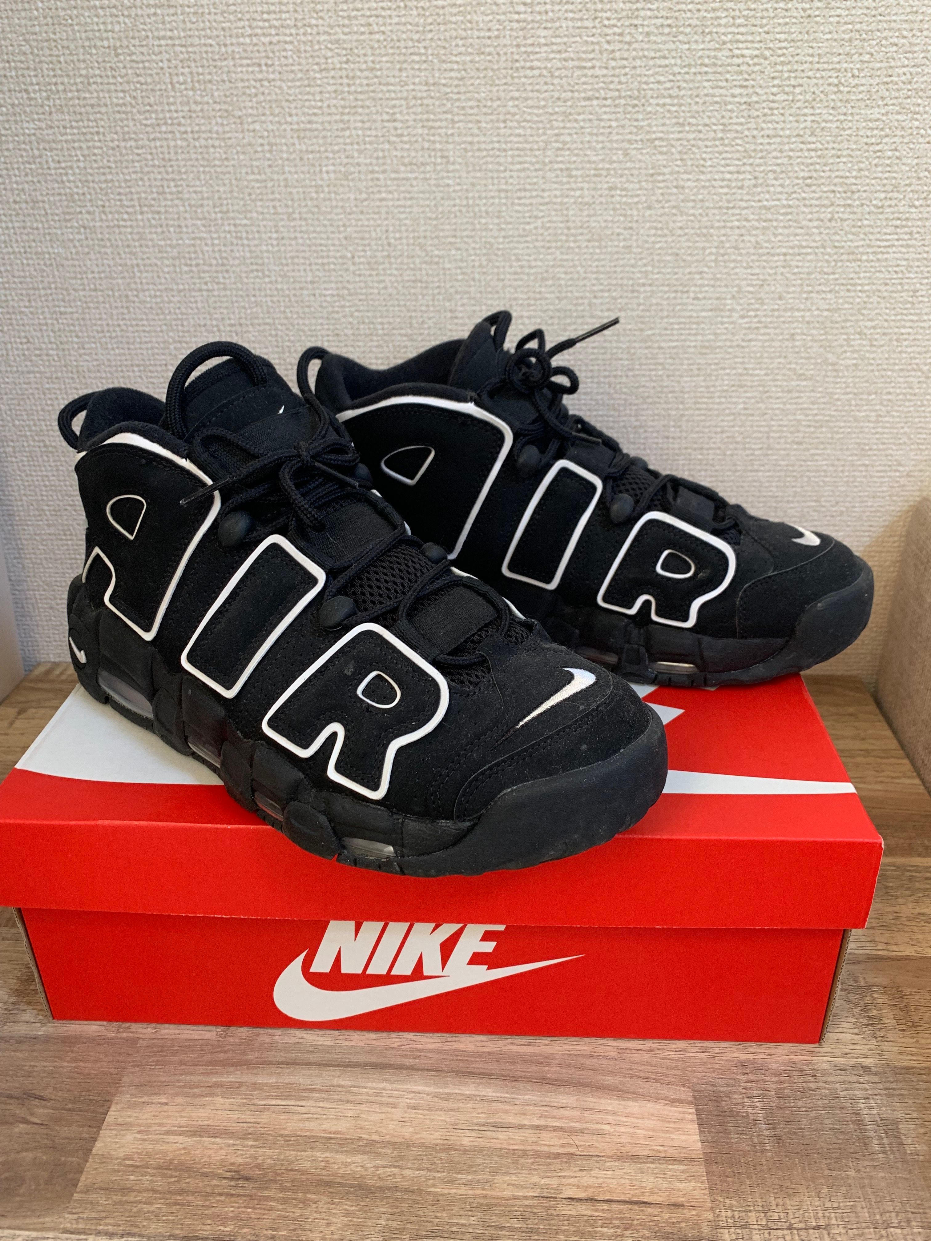 NIKE AIR MORE UPTEMPO "BLACK/WHITE"(2016)