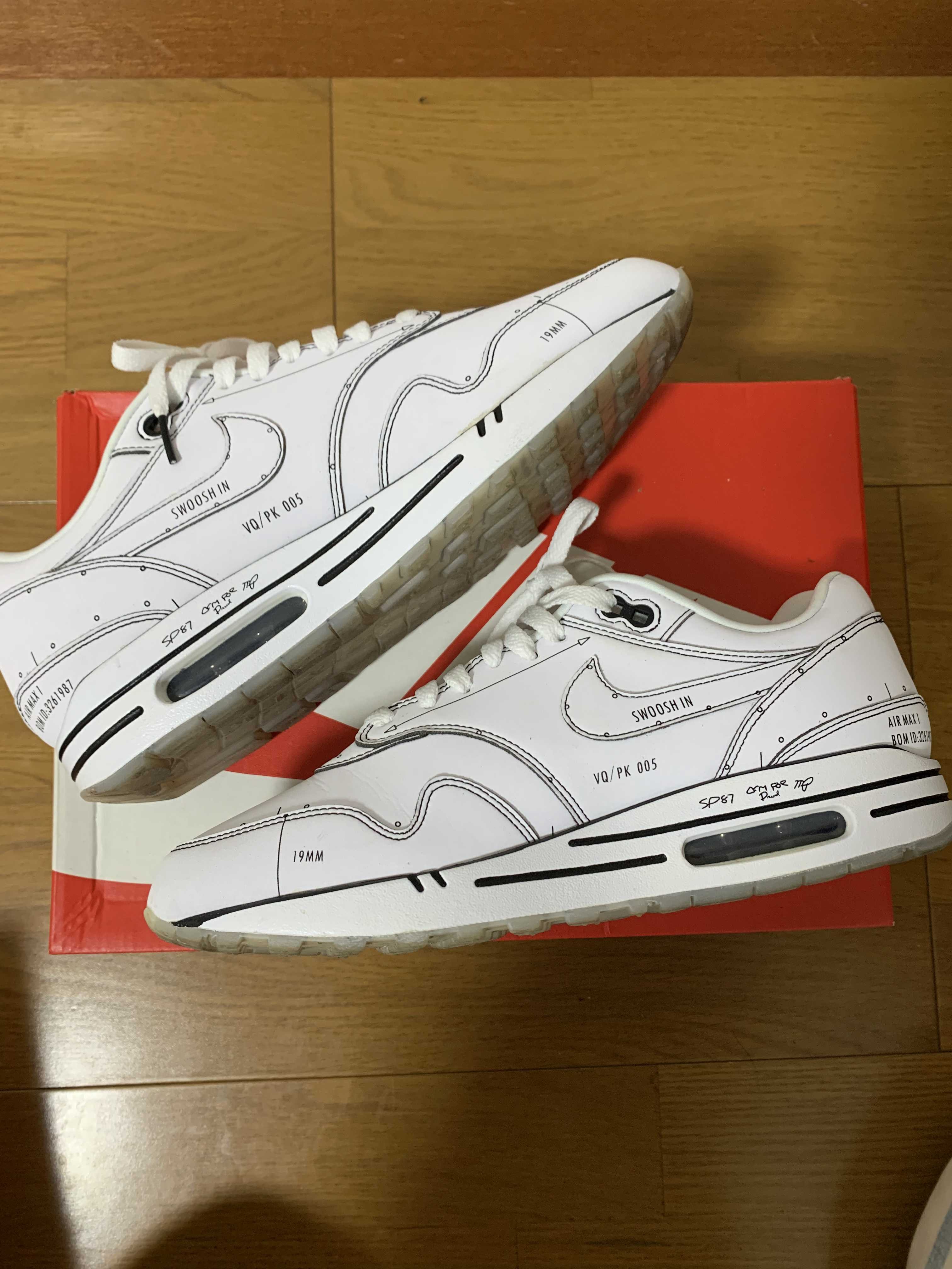 Nike Air Max 1 Tinker Schematic Whiteを買うならスニーカーダンク