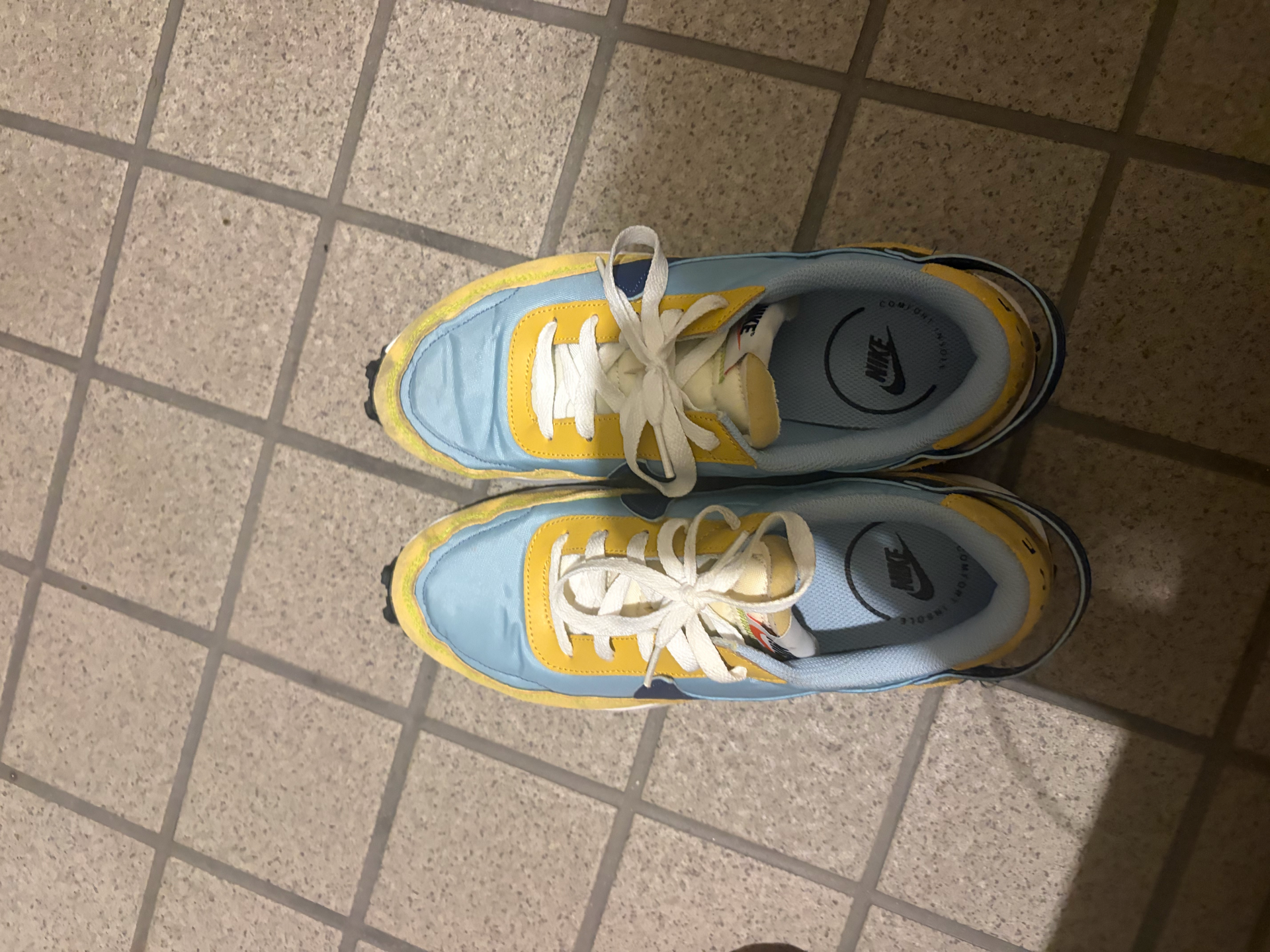 Nike Waffle Debut "Boarder Blue/Sanded Gold"