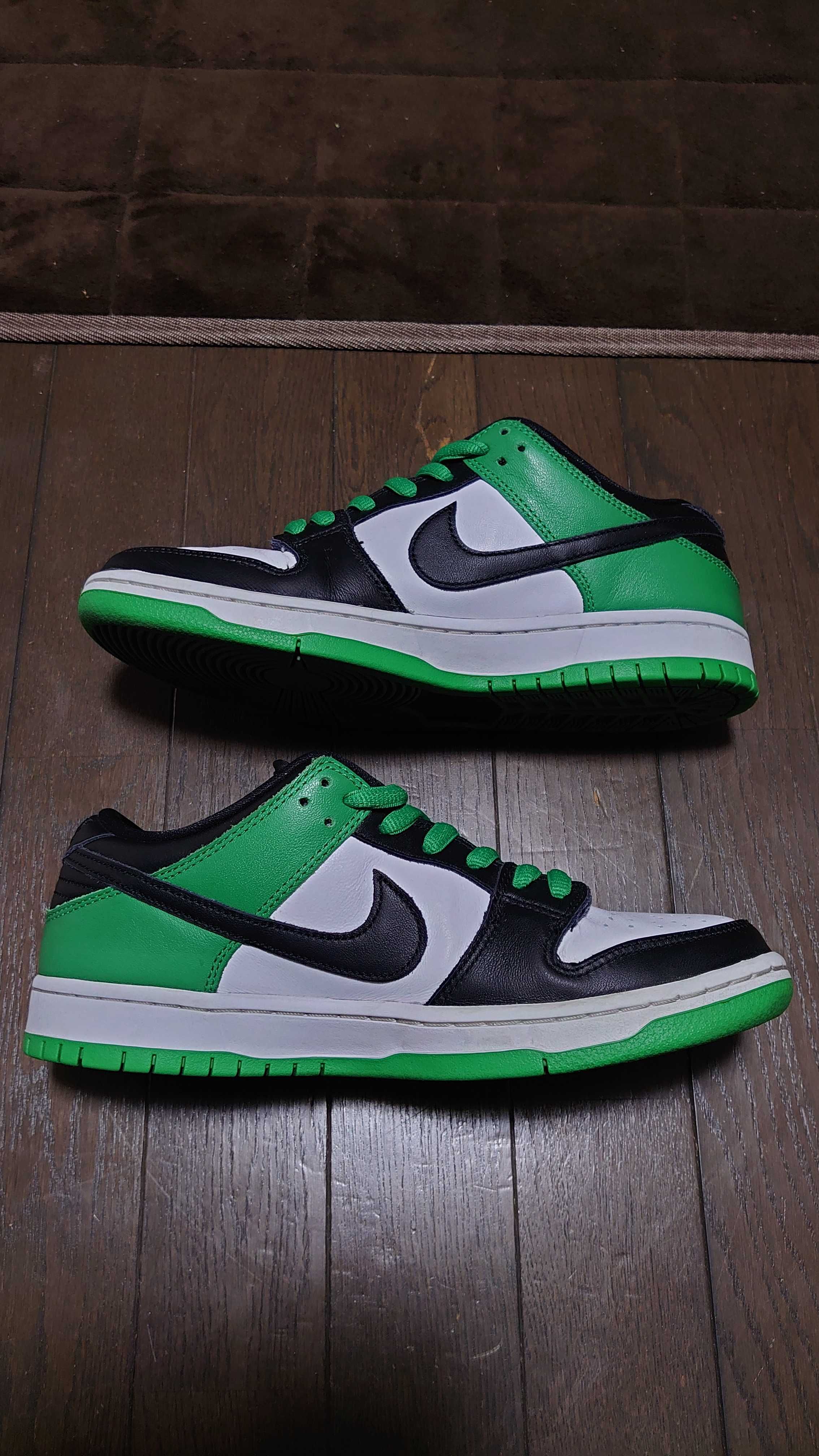 Nike SB Dunk Low Pro "Black and Classic Green"