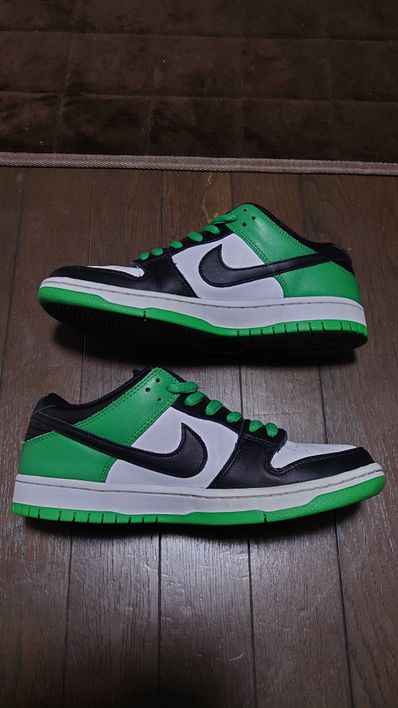 Nike SB Dunk Low Pro "Black and Classic Green"
