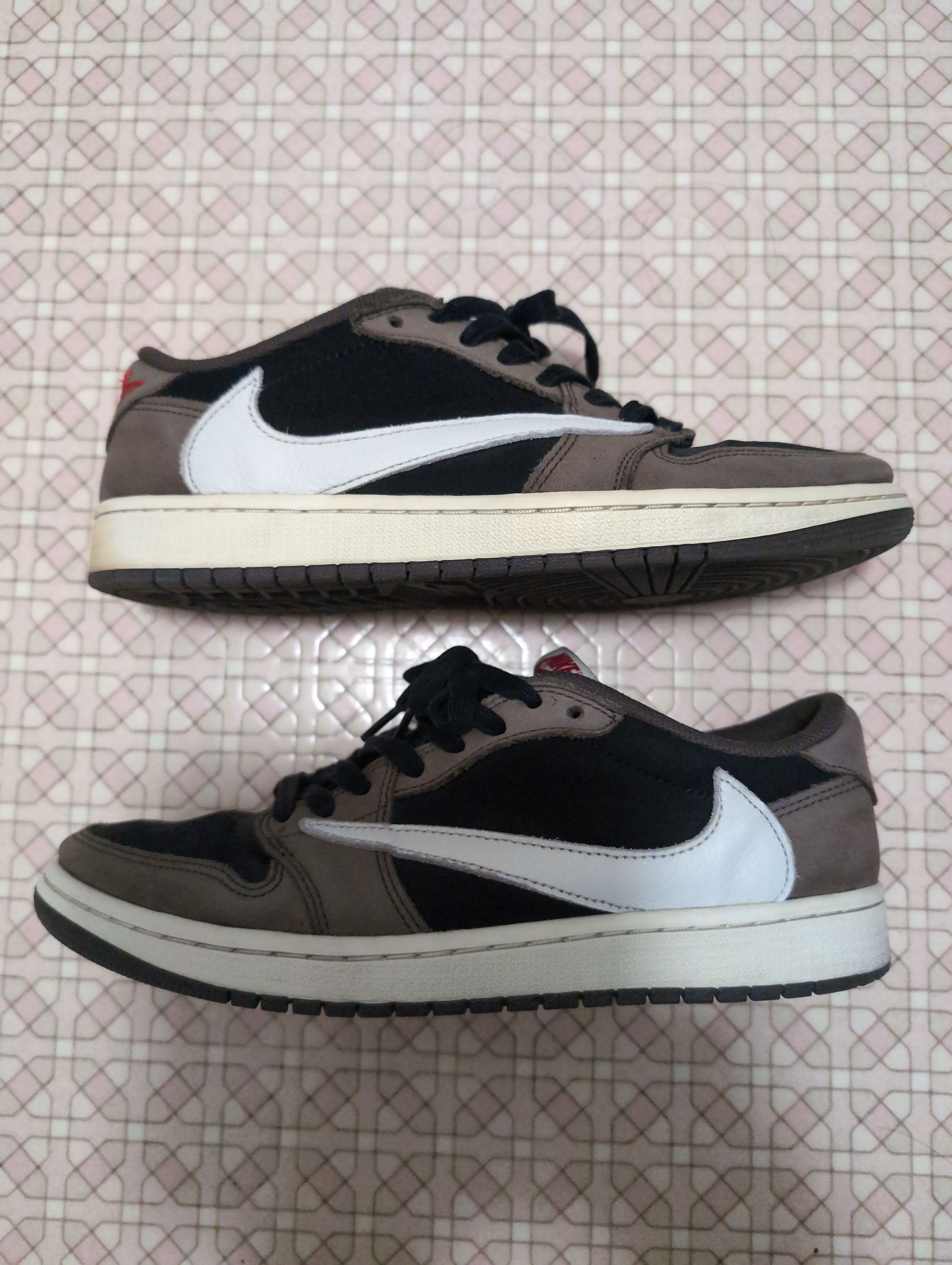 Travis Scott × Nike Air Jordan 1 Low OG SP-T "Black/Dark Mocha"