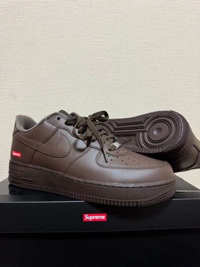 Supreme × Nike Air Force 1 Low "Baroque Brown"