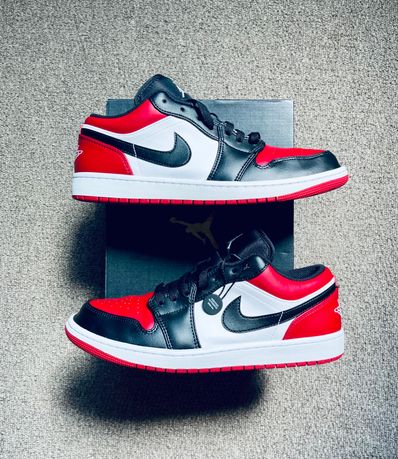 Nike Air Jordan 1 Low "Bred Toe"