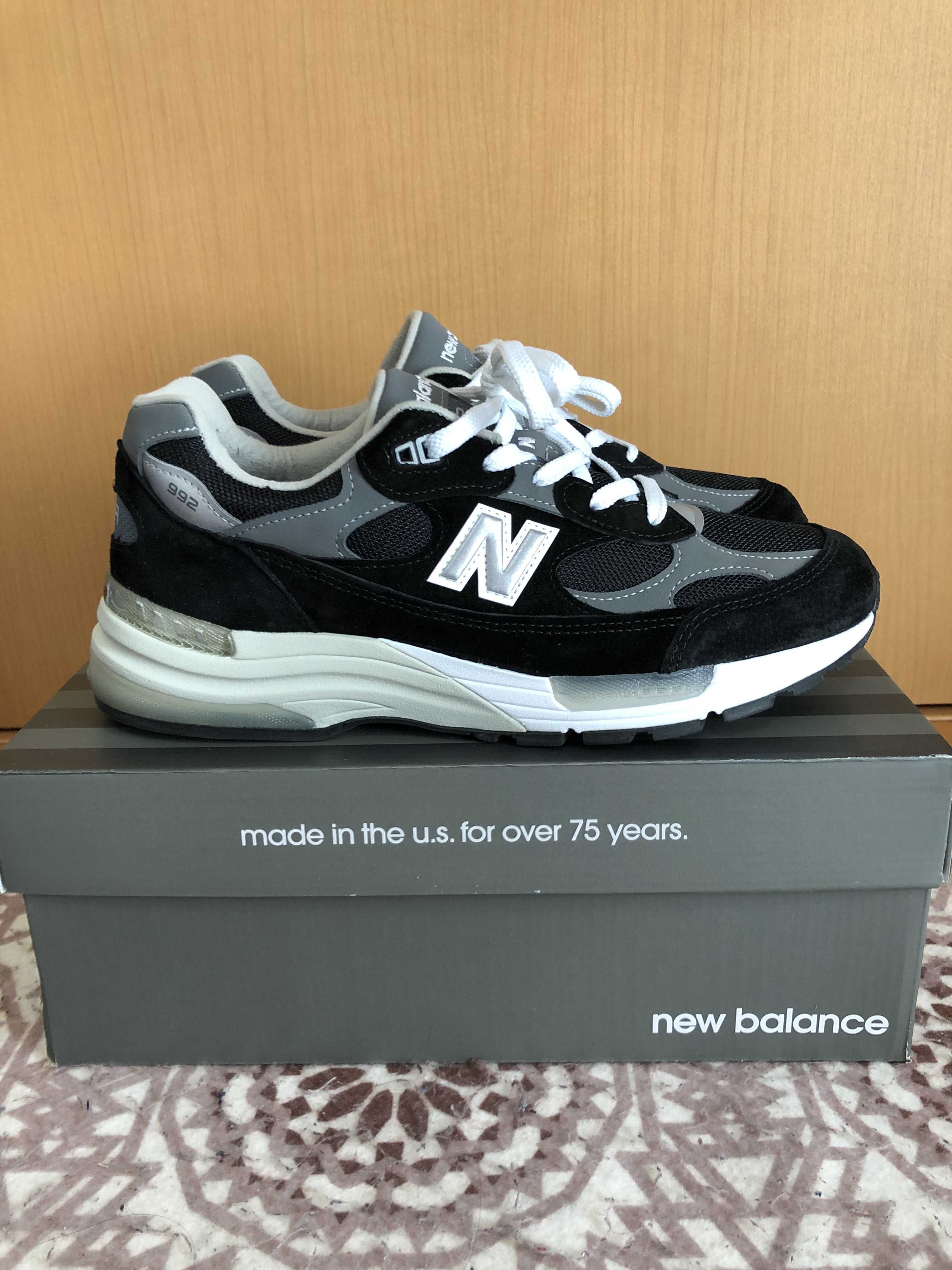 New Balance 992 "Black" (2021)