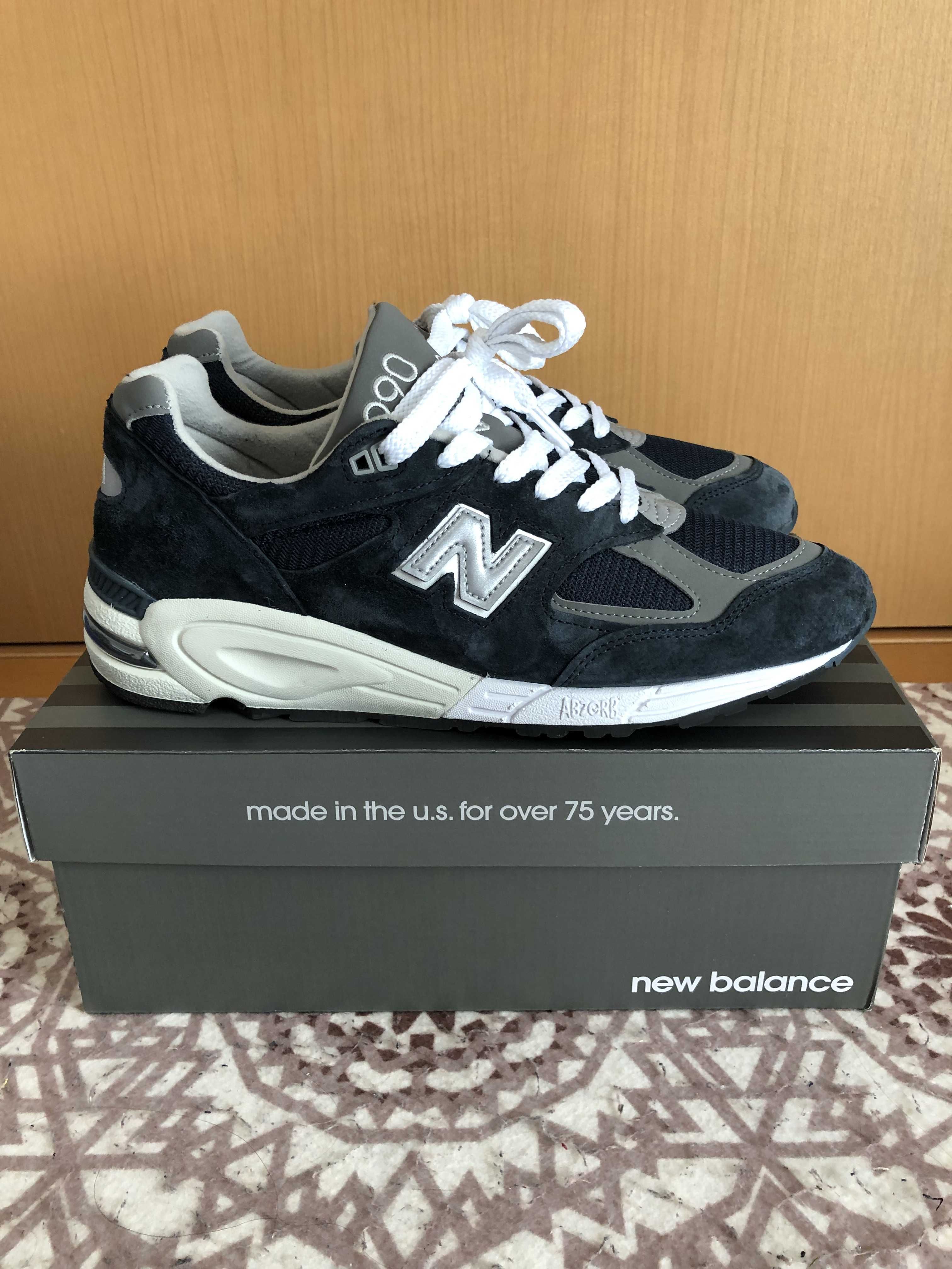 New Balance 990V2 "Navy"