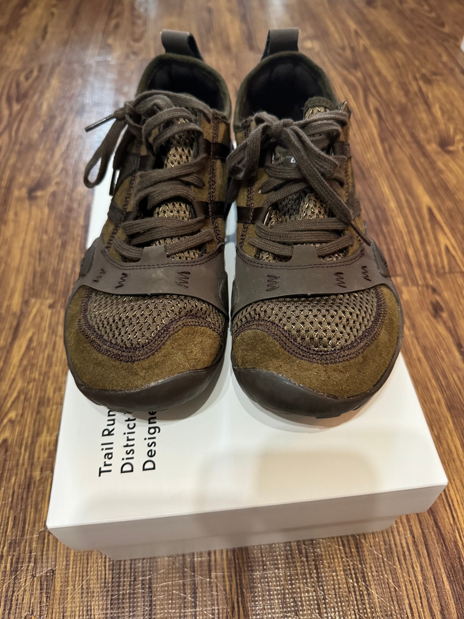 District Vision × New Balance MT10 "Desert Palm/Delicioso"