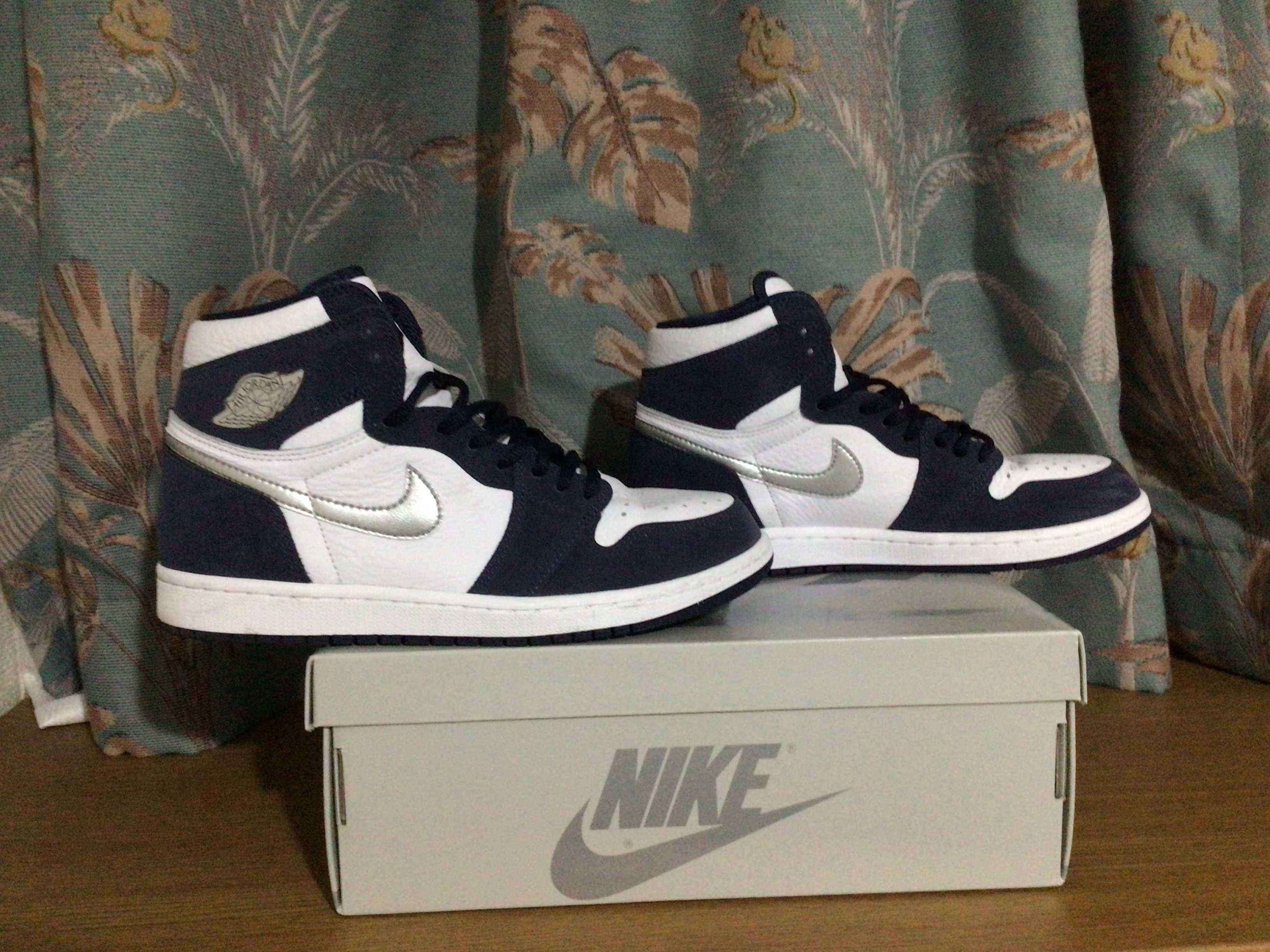 Nike Air Jordan 1 High OG CO.JP "White/Midnight Navy" (2020)(ブリーフケースなし)