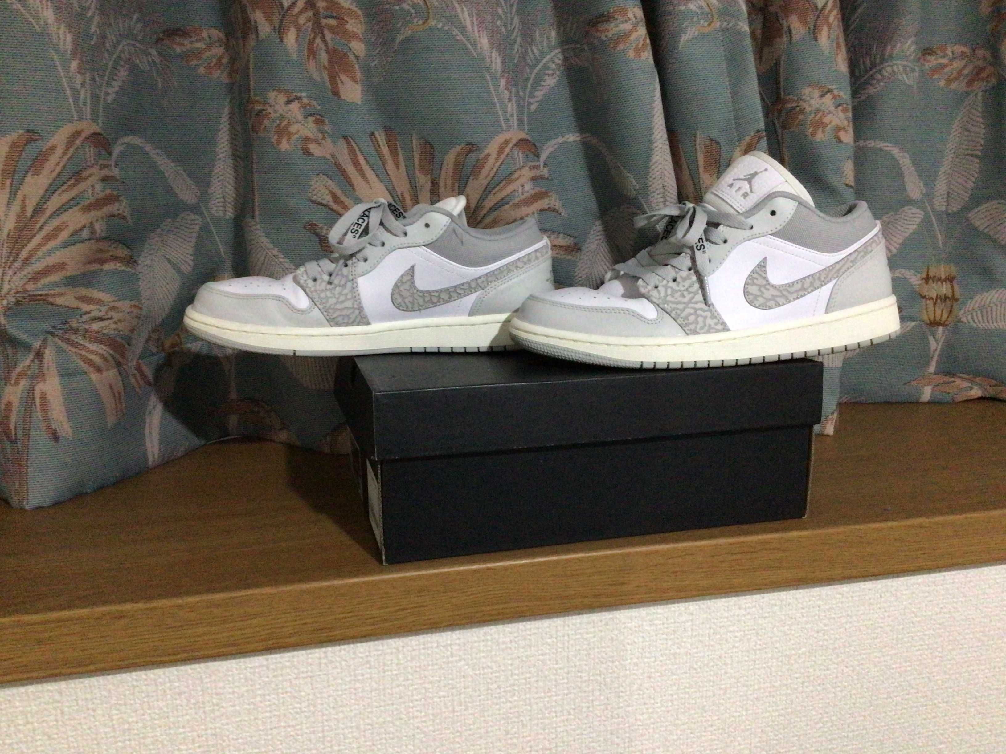 Nike Air Jordan 1 Low PRM "Elephant Print/Safari"