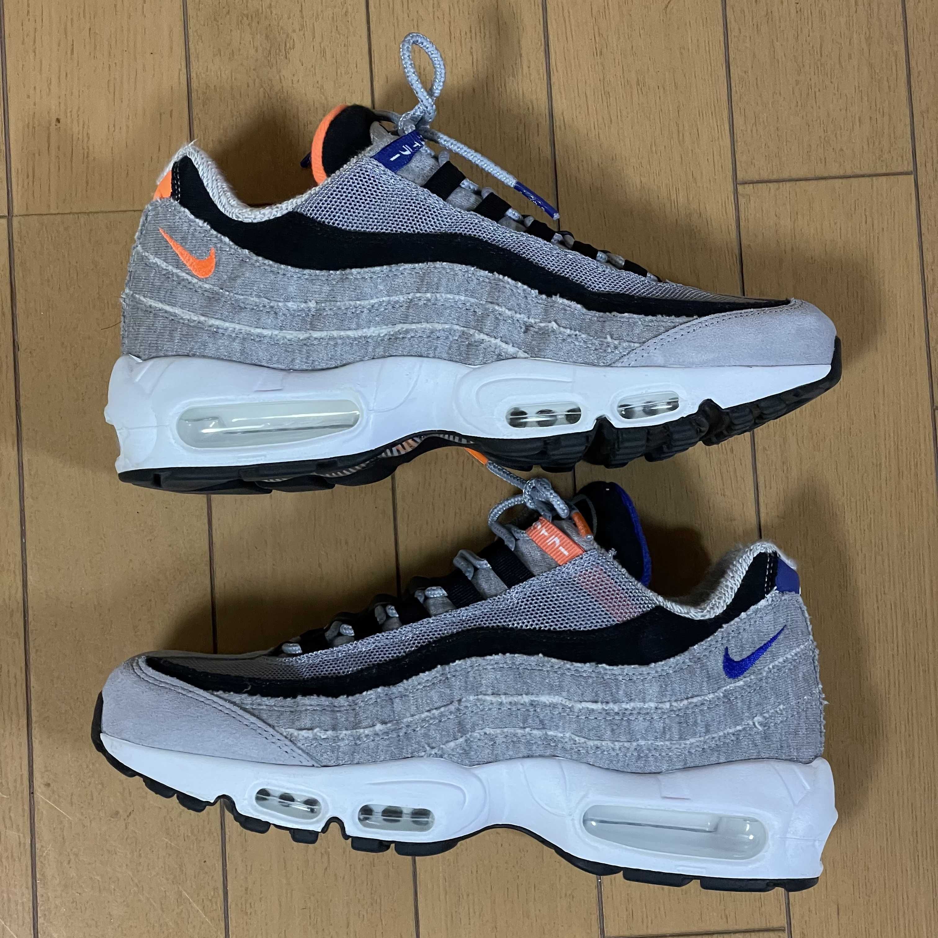 Loopwheeler × Nike Air Max 95 "Wolf Grey"