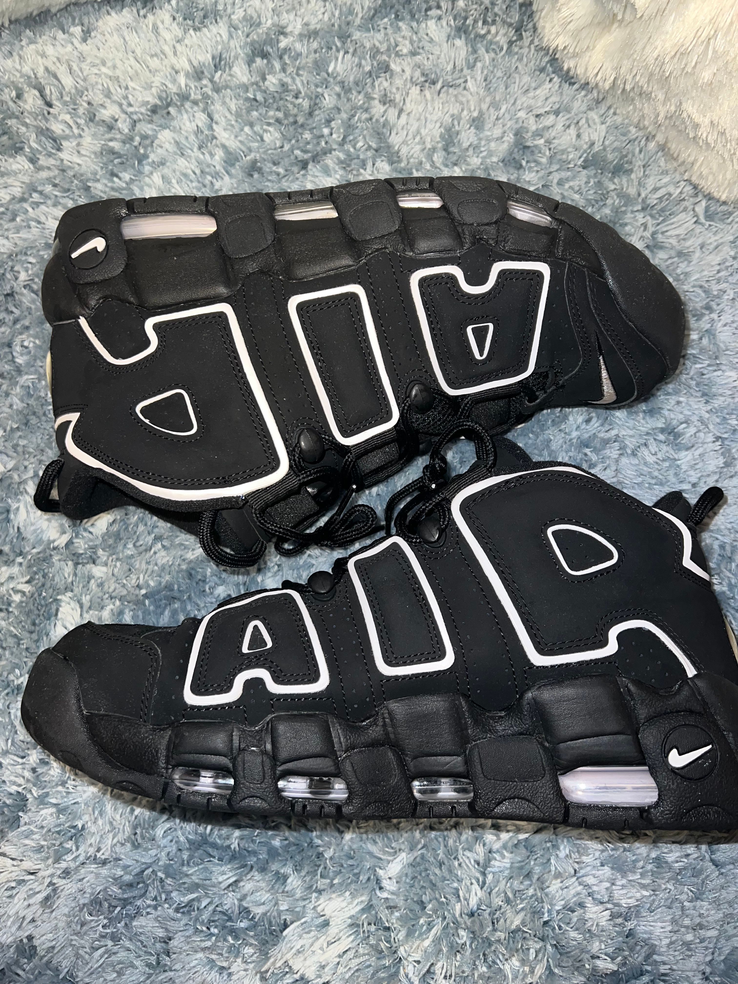 Nike Air More Uptempo "Black/White"(2020)