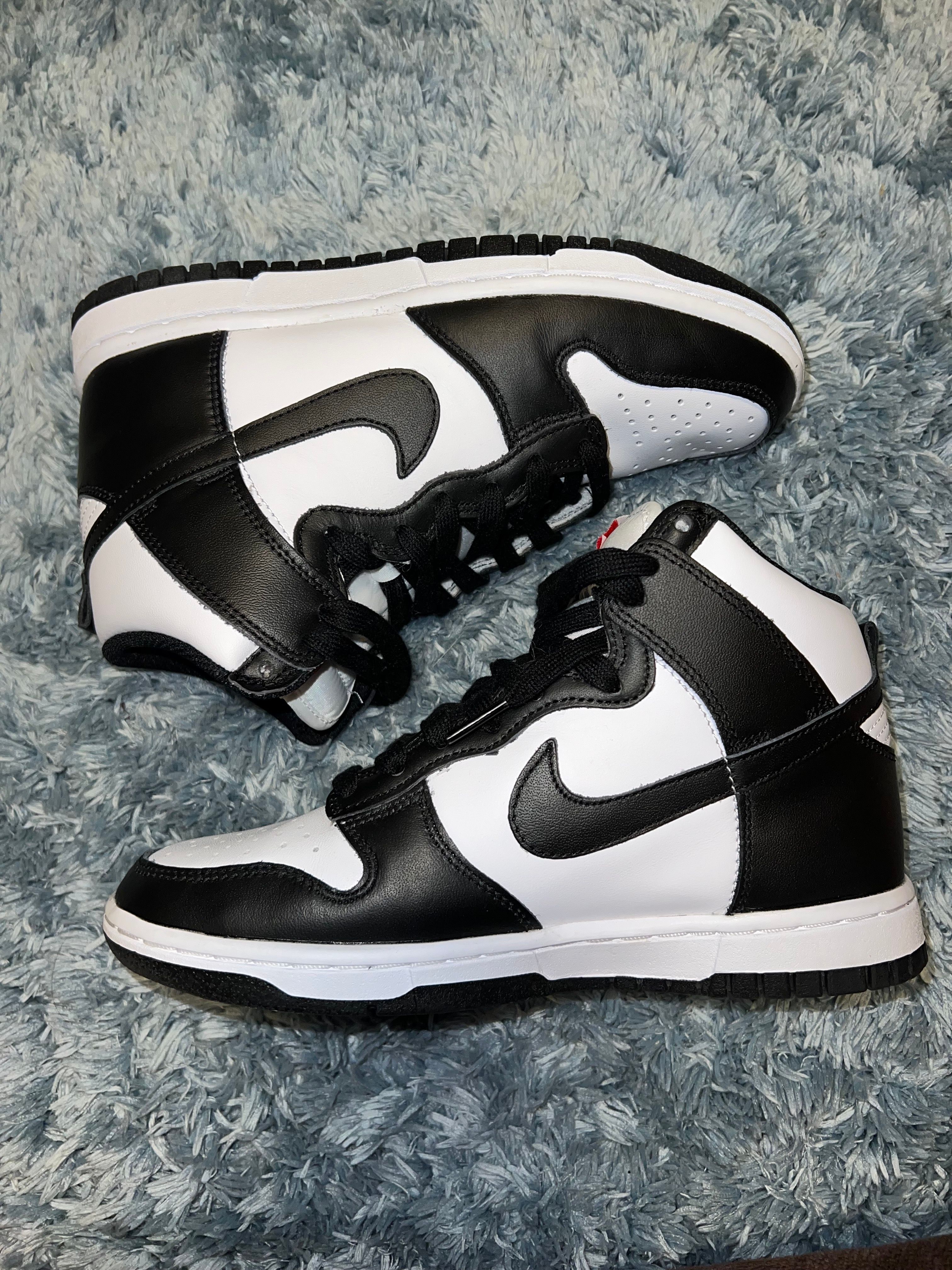 Nike Women's Dunk High "Black and White"