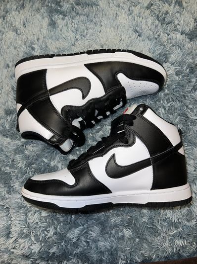 Nike Women's Dunk High "Black and White"