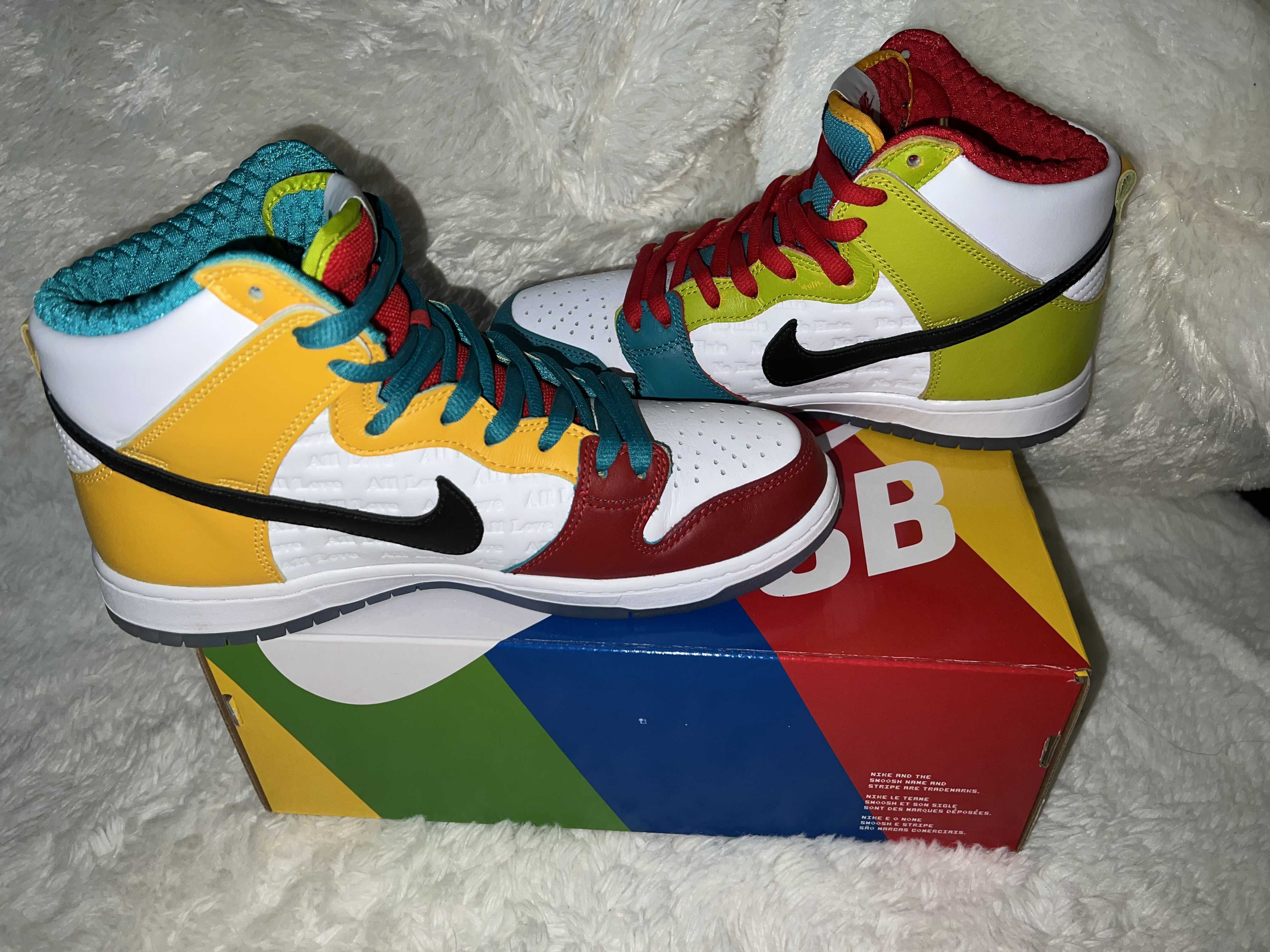 froSkate × Nike SB Dunk High Pro QS "All Love"