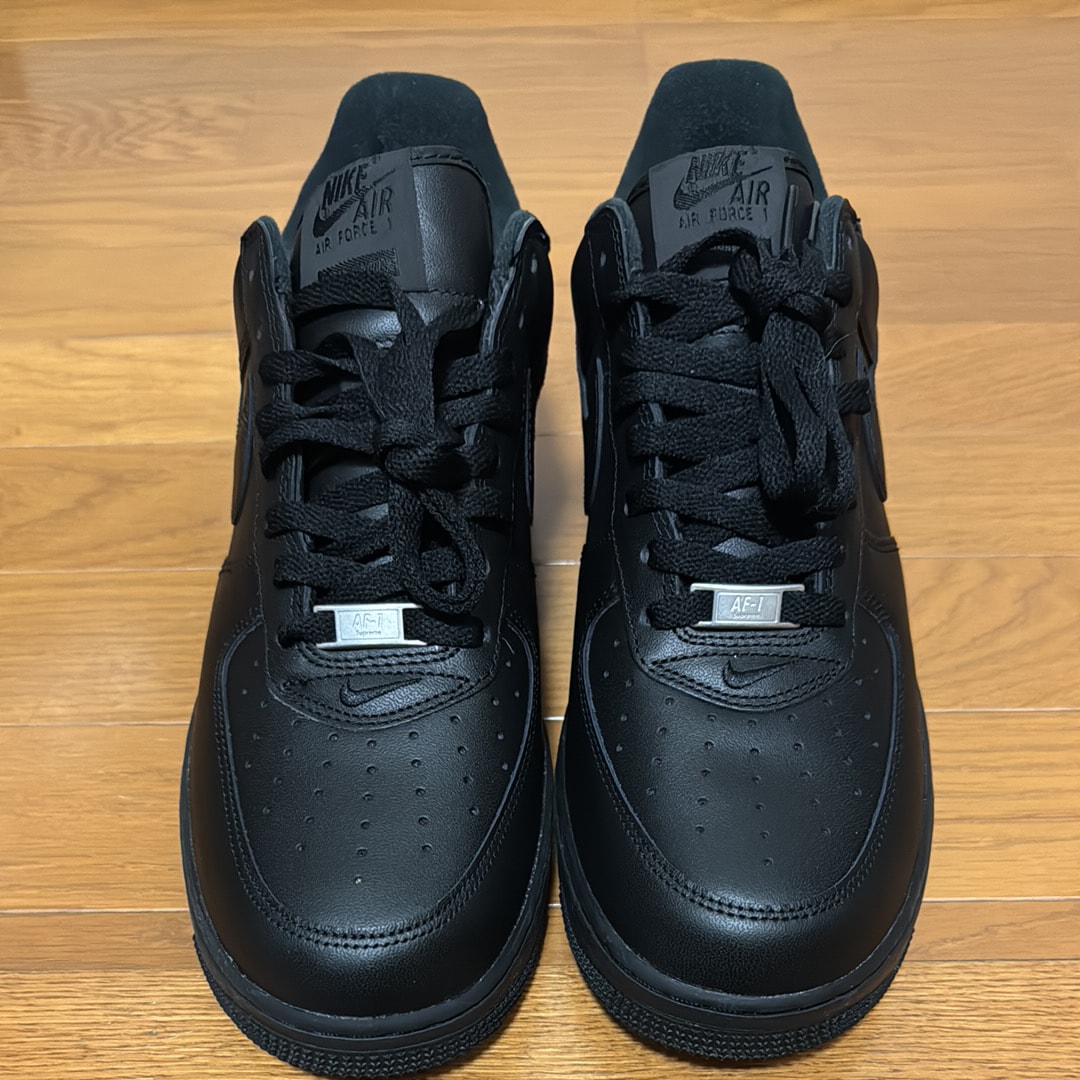 Supreme × Nike Air Force 1 Low "Black"