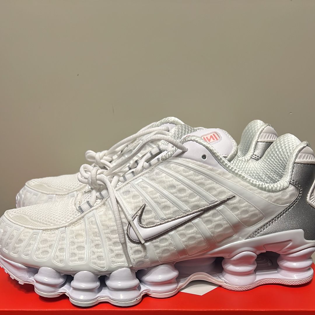 Nike Women's Shox TL "White and Max Orange"