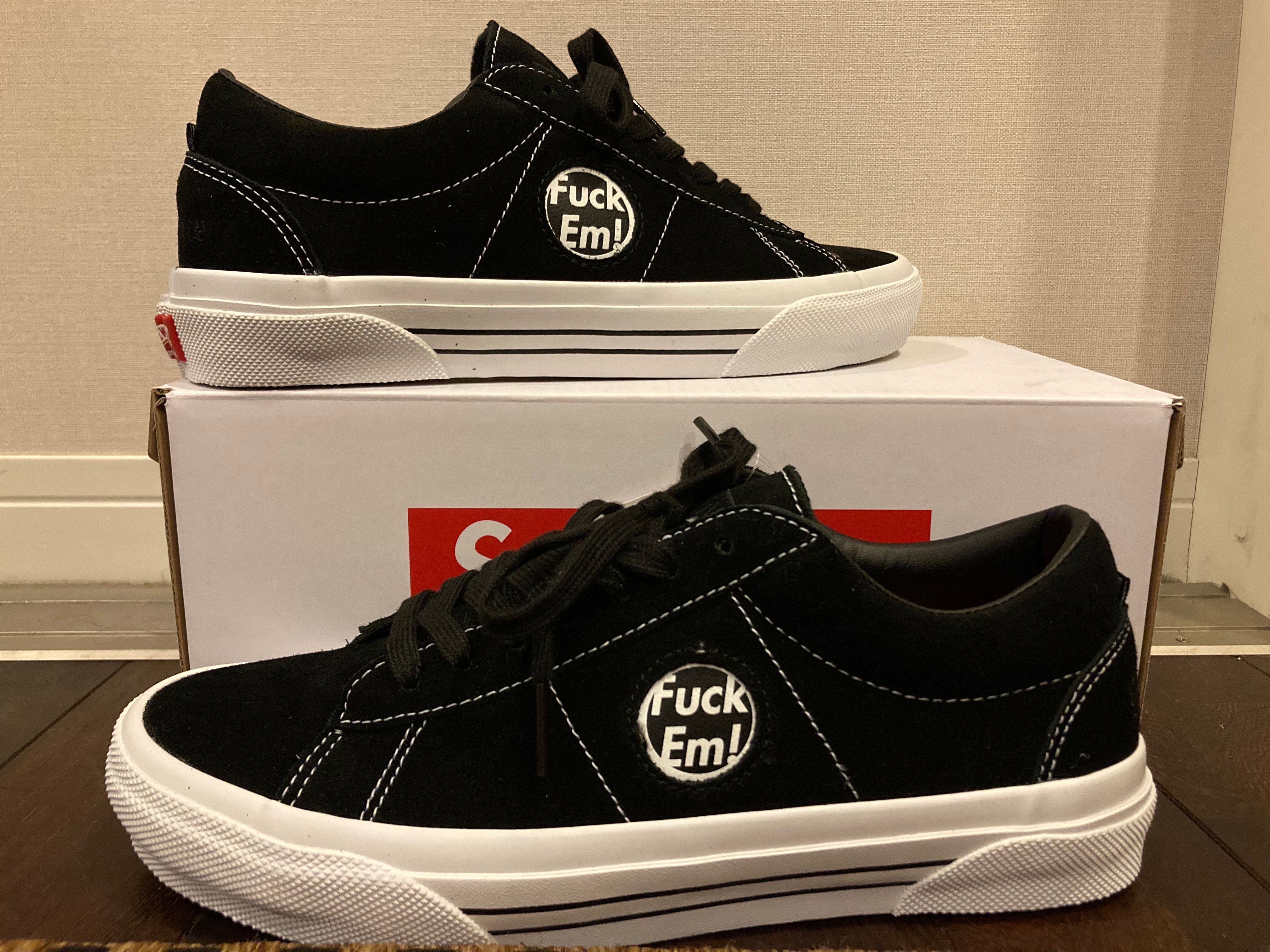 Supreme × Vans Sid "Black"