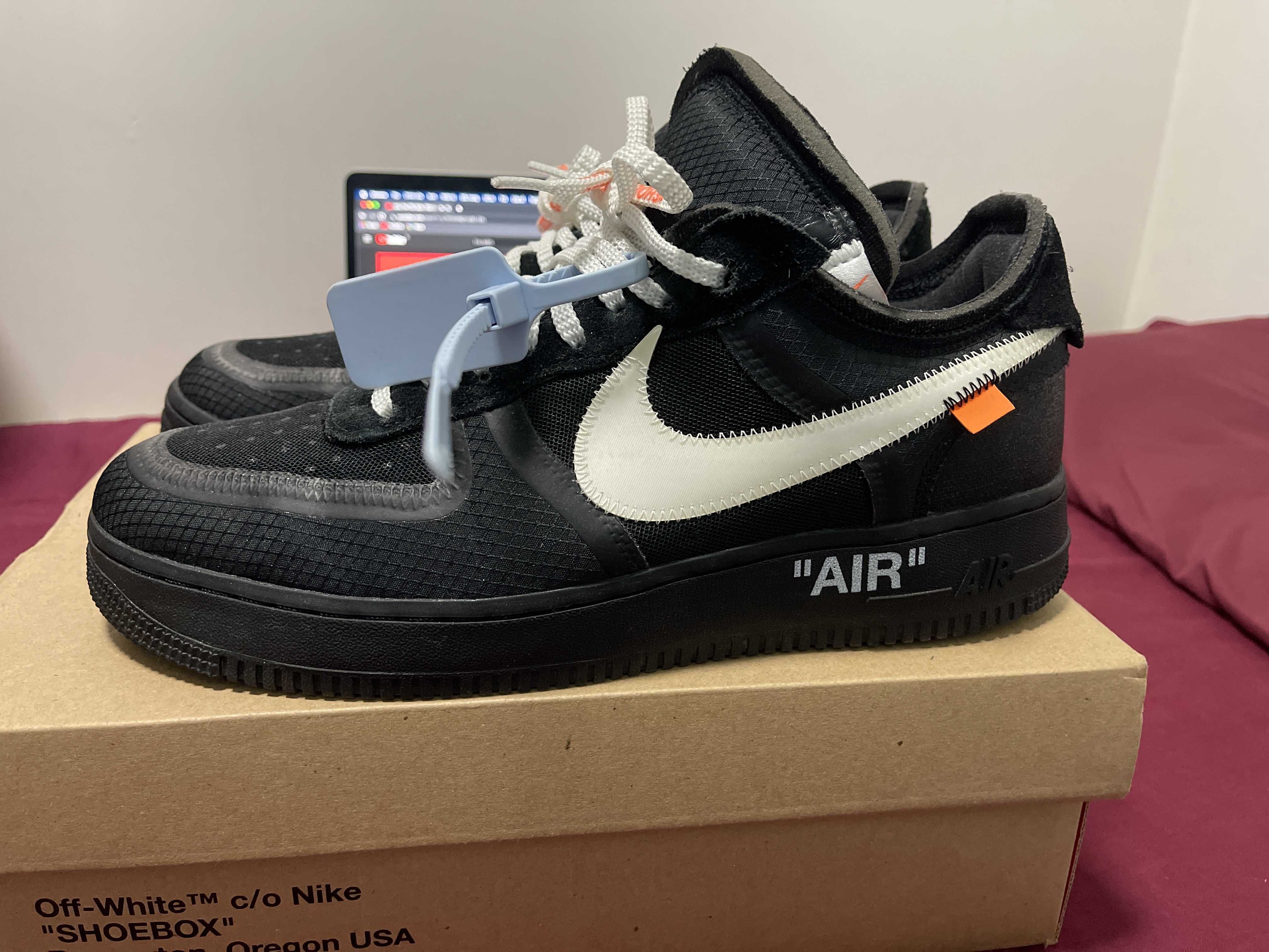 Off-White × Nike Air Force 1 Low "Black"