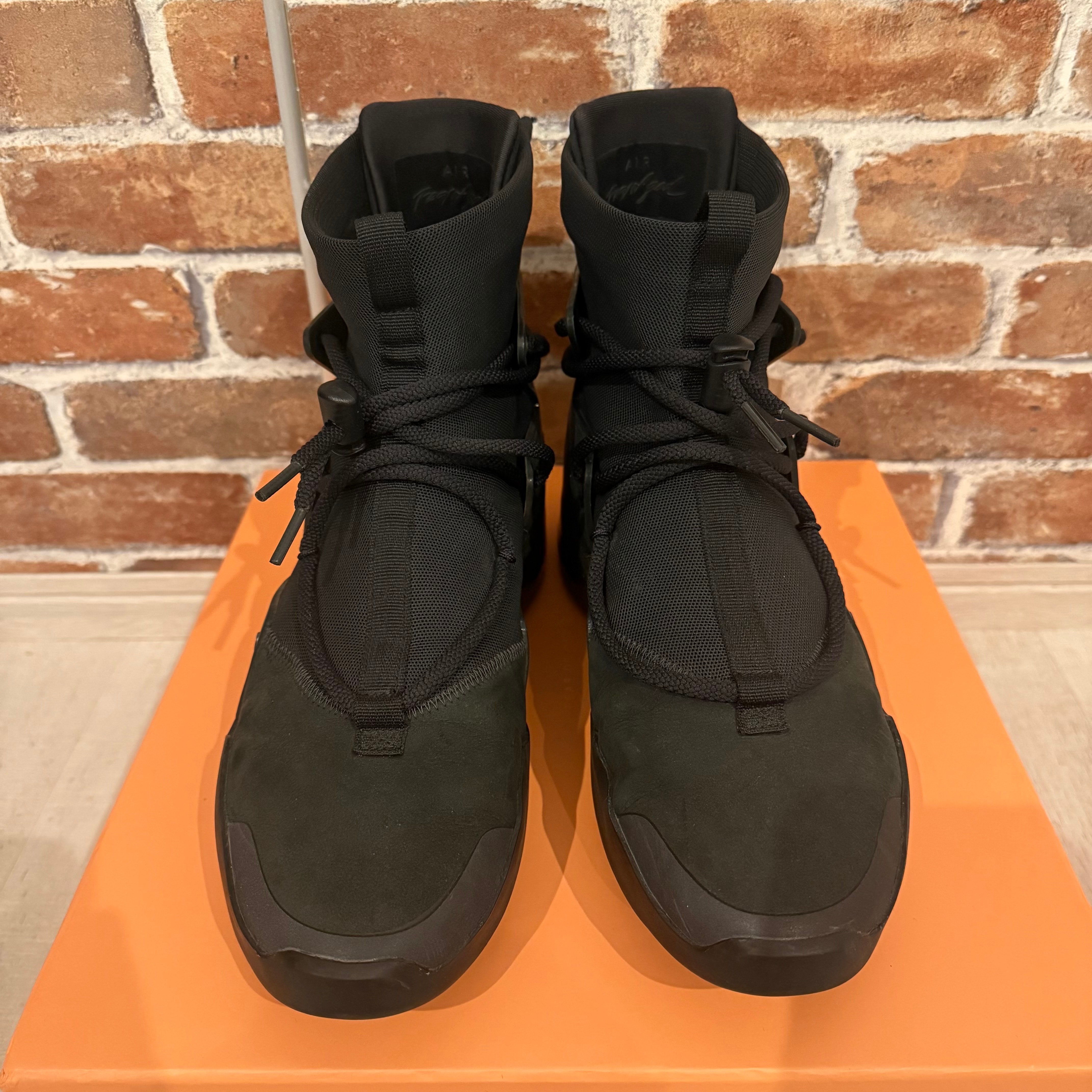 Fear Of God × Nike Air 1 "Triple Black"