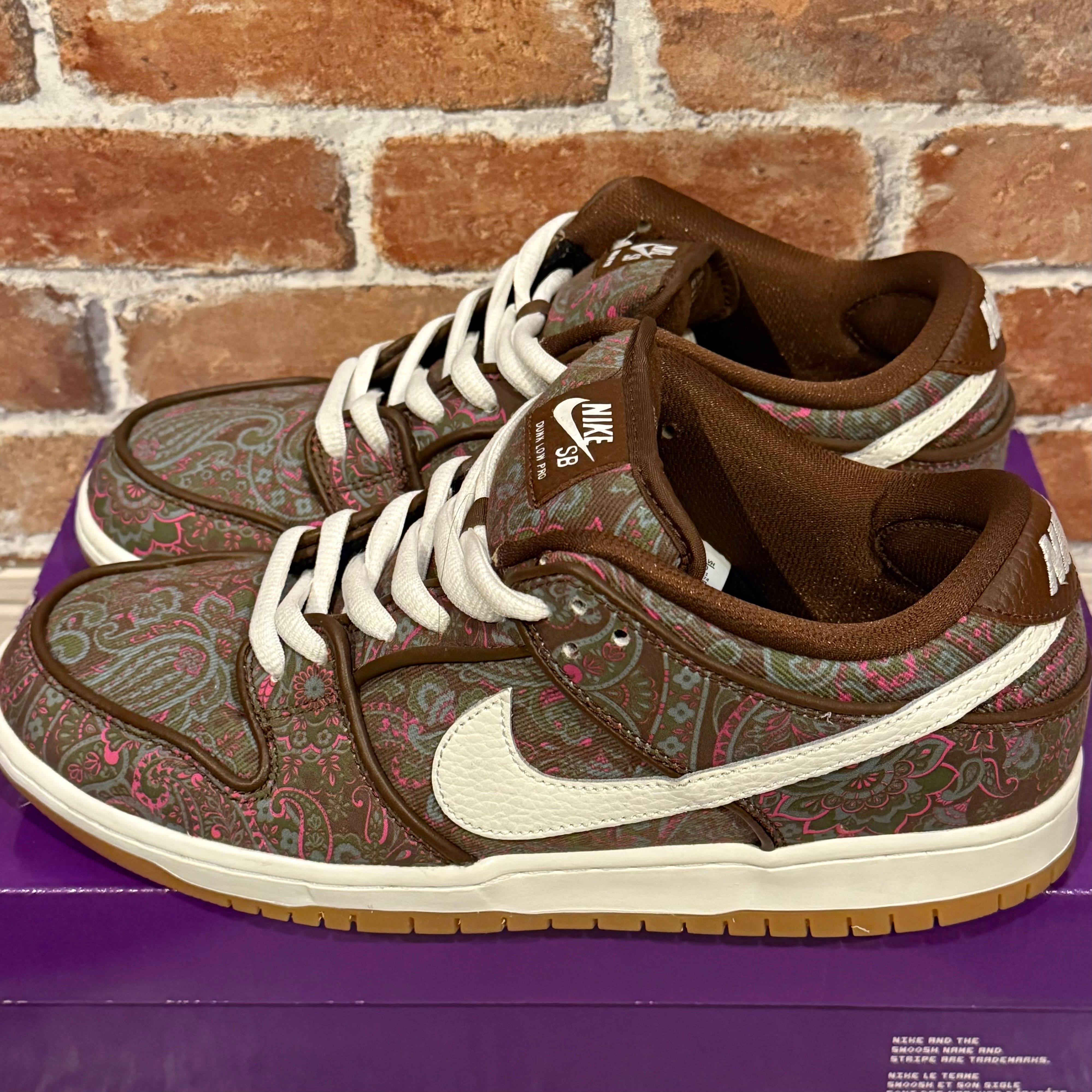 Nike SB Dunk Low PRM "Brown Paisley"